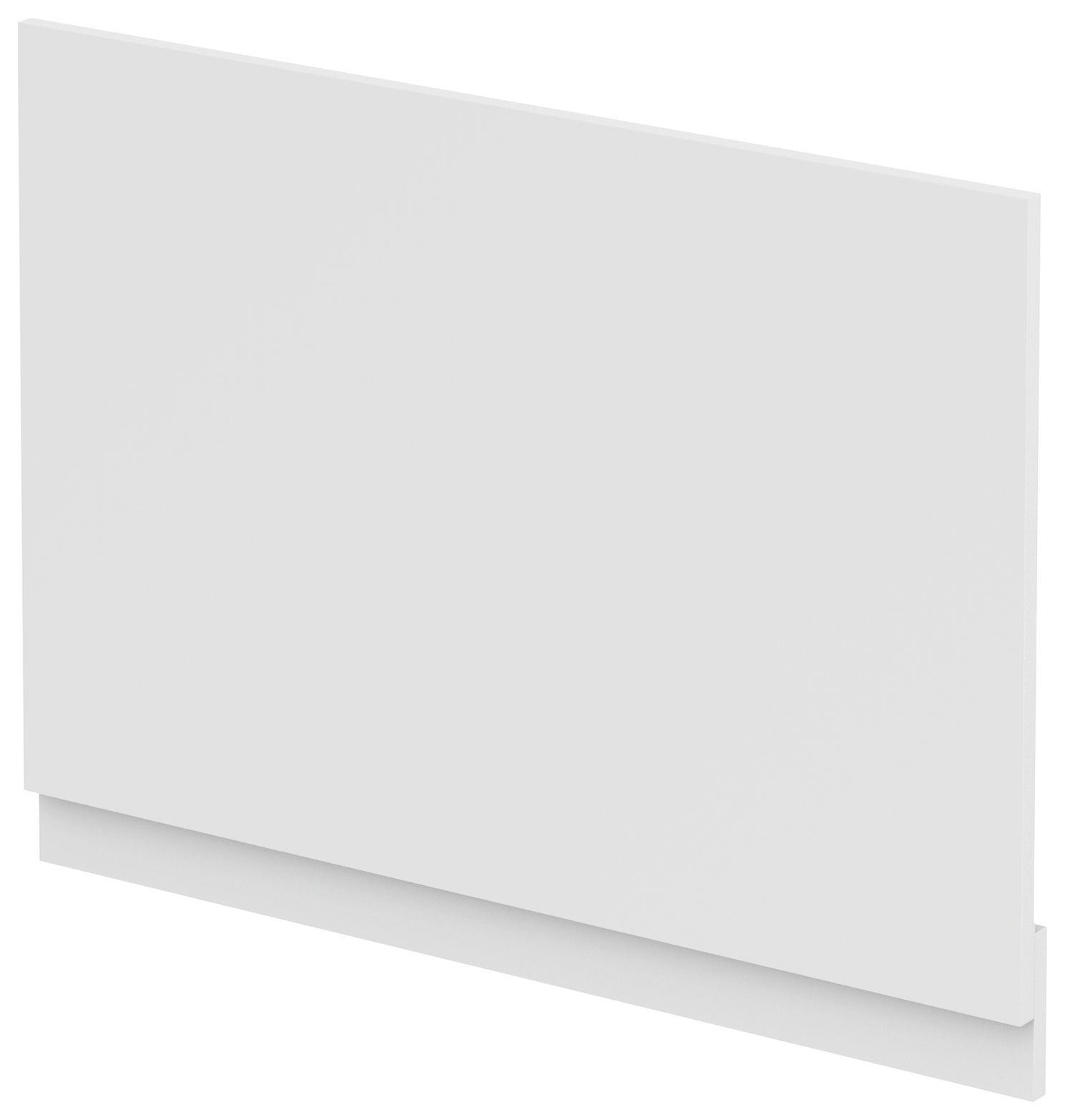 Halite Waterproof Bath End Panel White Gloss - 800mm