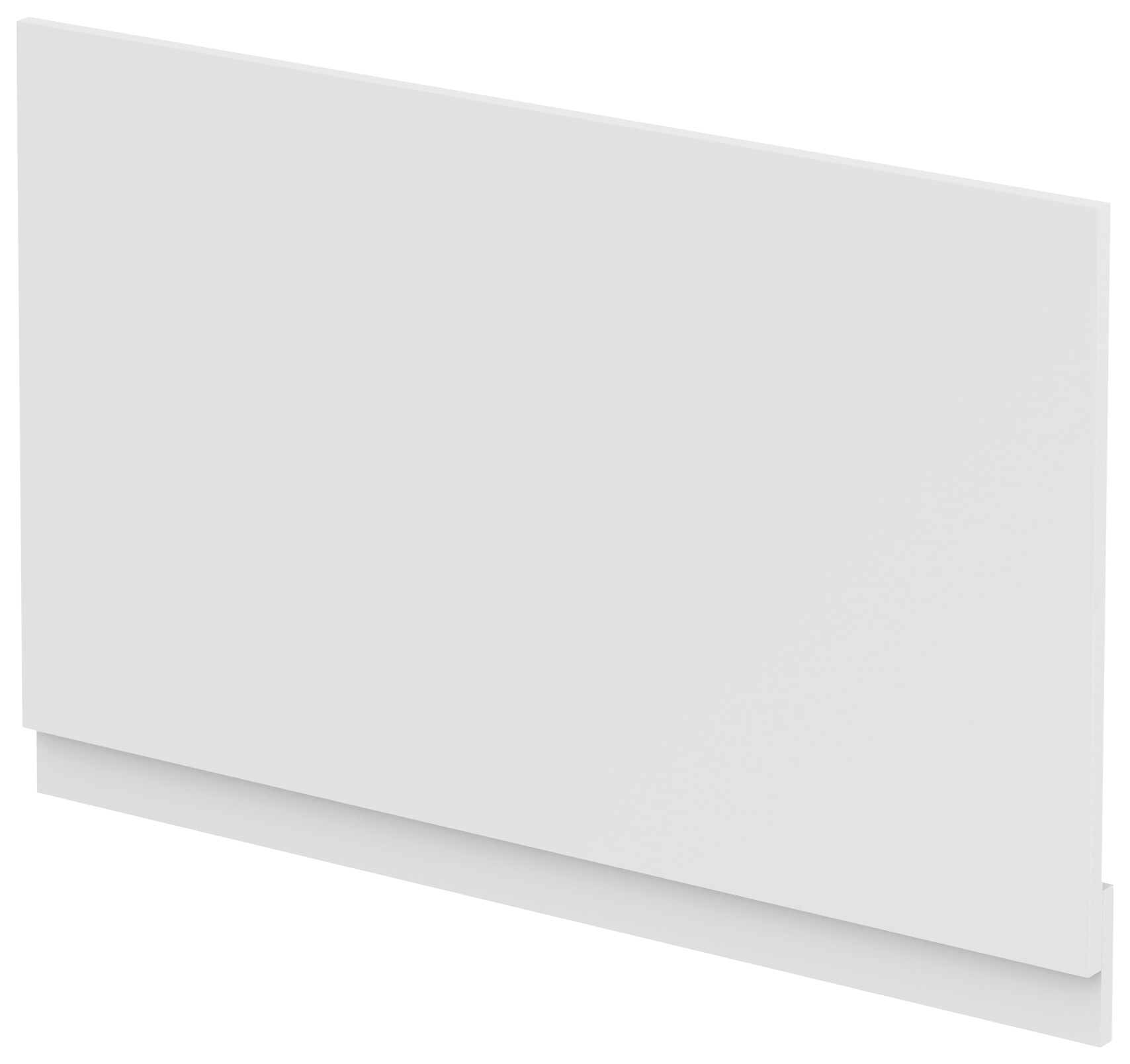 Halite Waterproof Bath End Panel White Gloss - 900mm