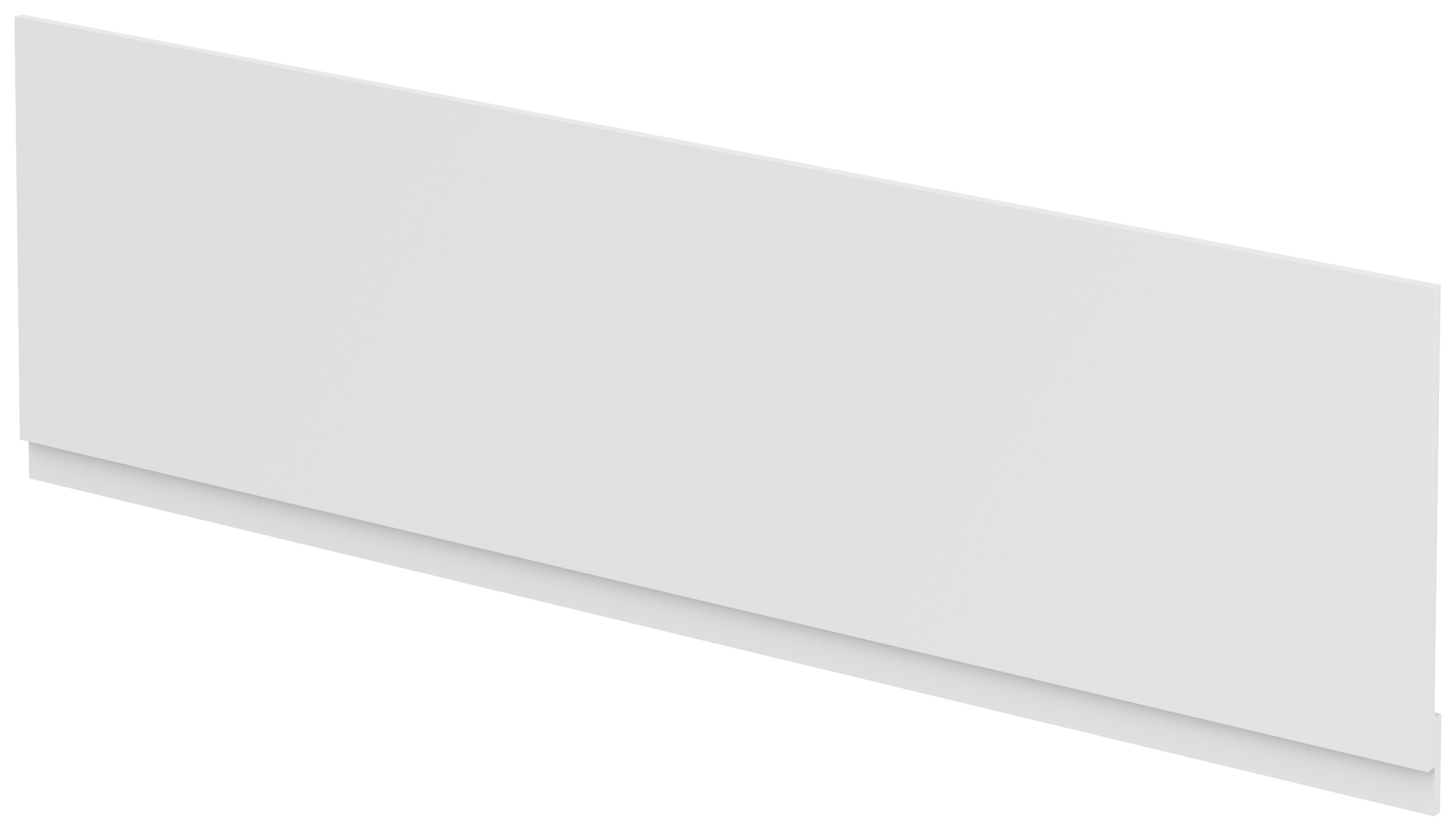 Halite Waterproof Bath Front Panel White Gloss - 1800mm