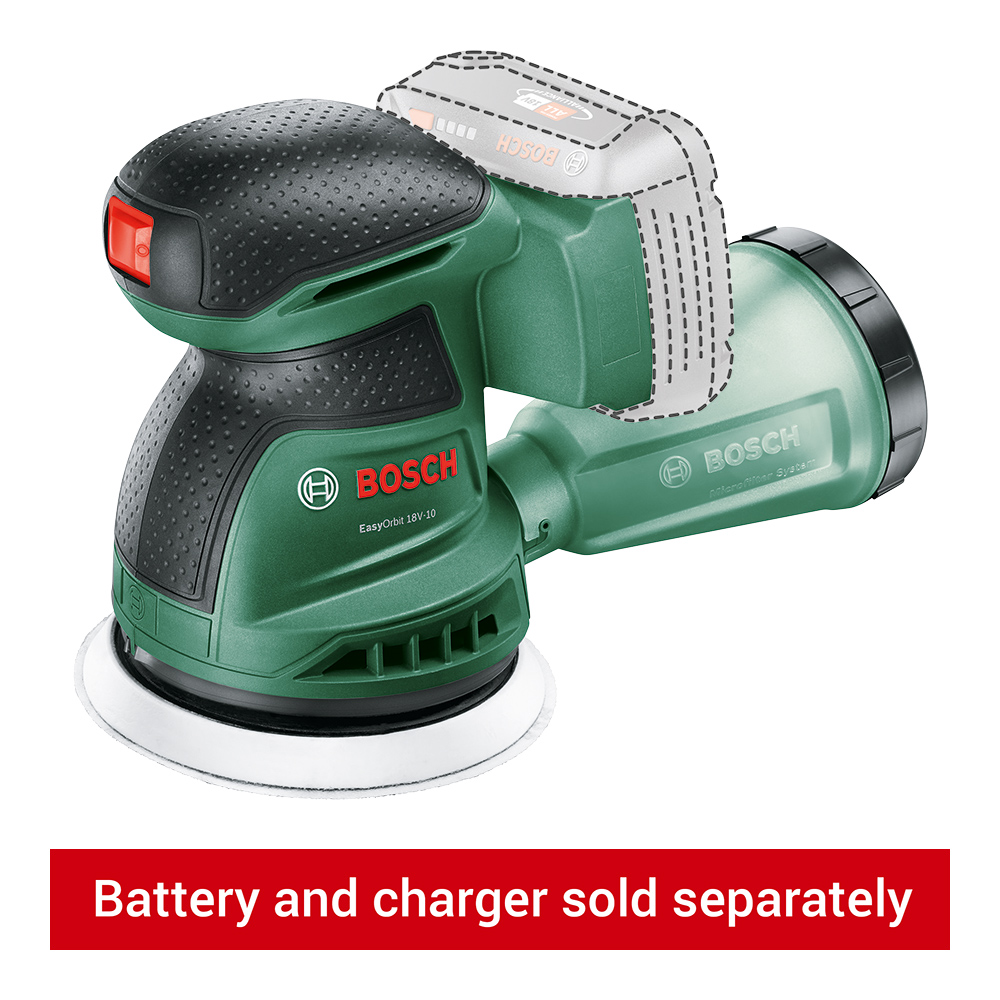 Bosch EasyOrbit 18V-10 18V Cordless Orbital Sander - Bare