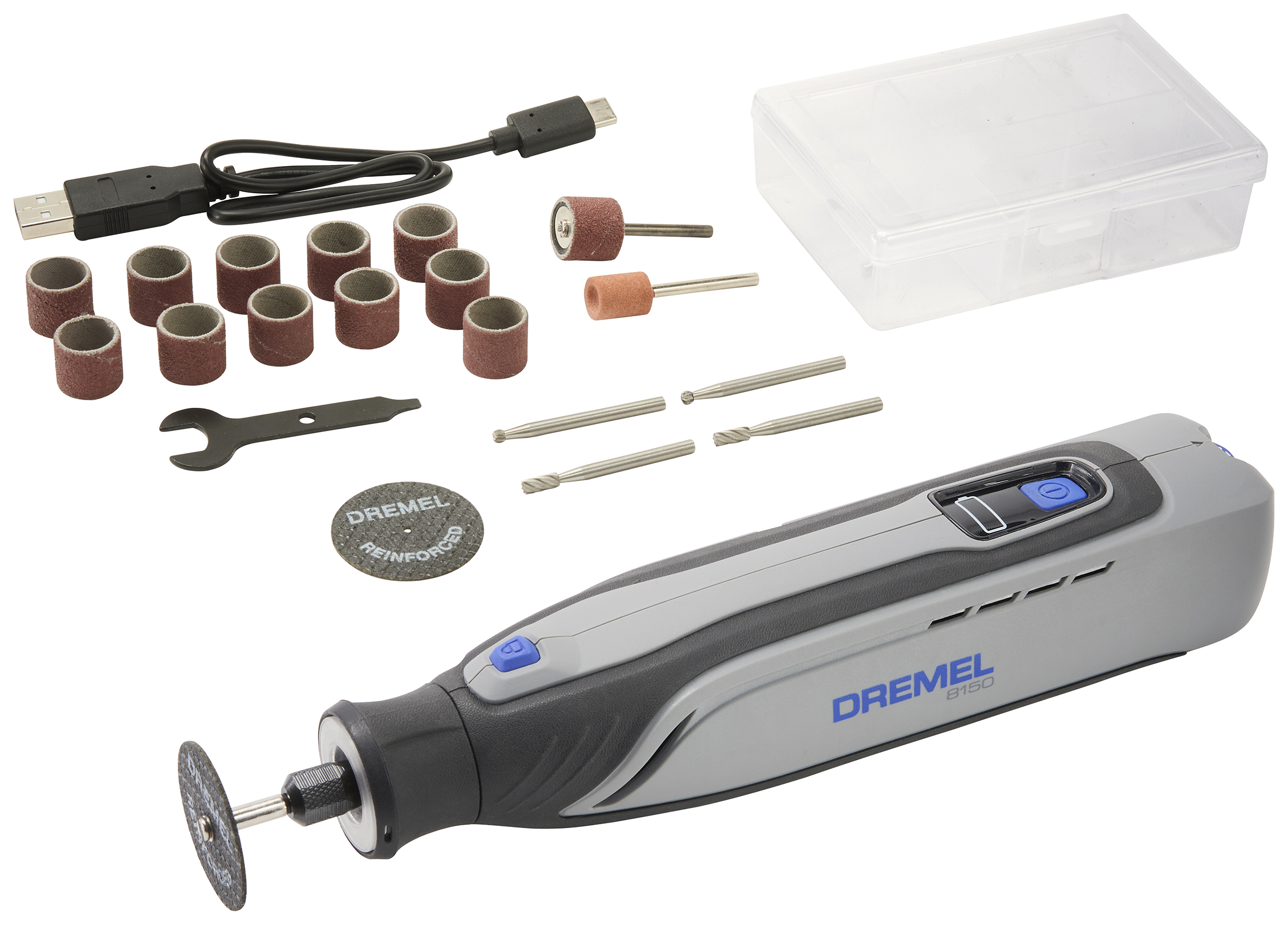 Dremel 8150-20 Li-Ion Cordless Brushless Multi-Tool Kit - 7.2V