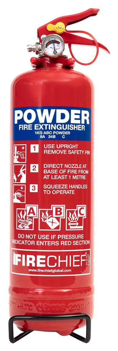 Firechief Powder Extinguisher - 1kg