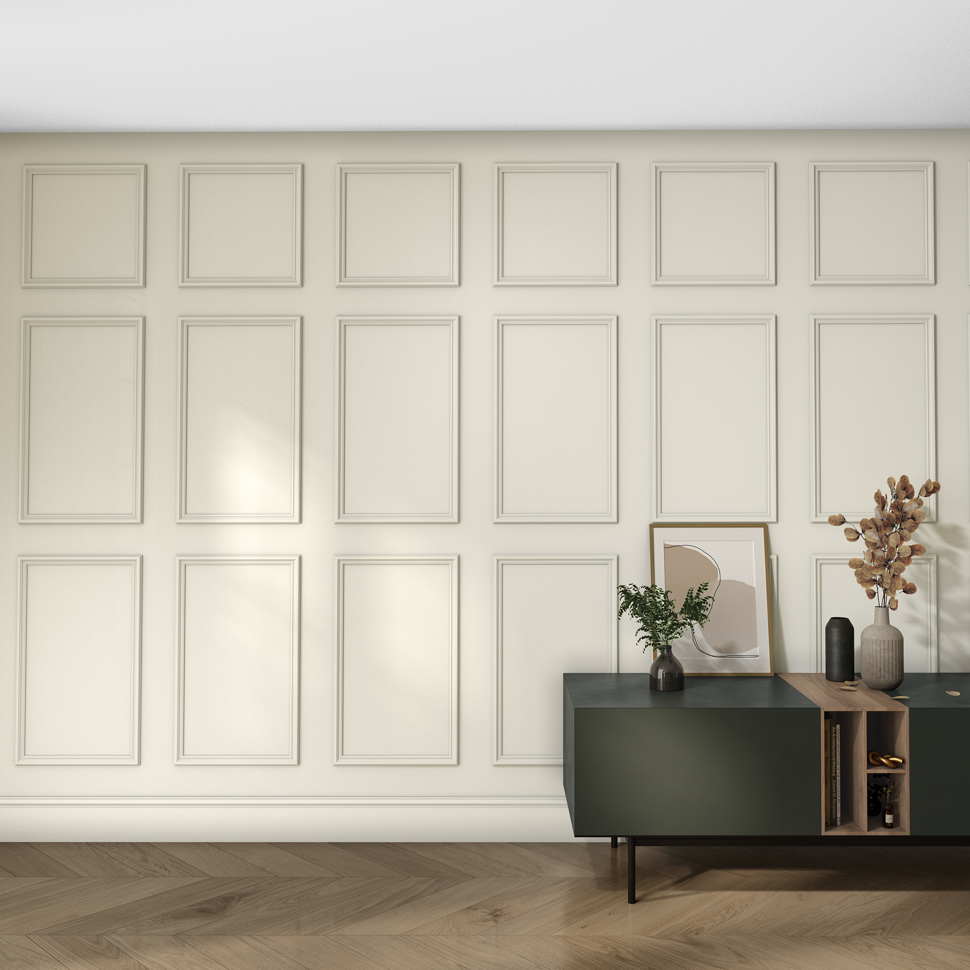 Wall Panel Kit Primed 3 Panels of 700 x 420mm