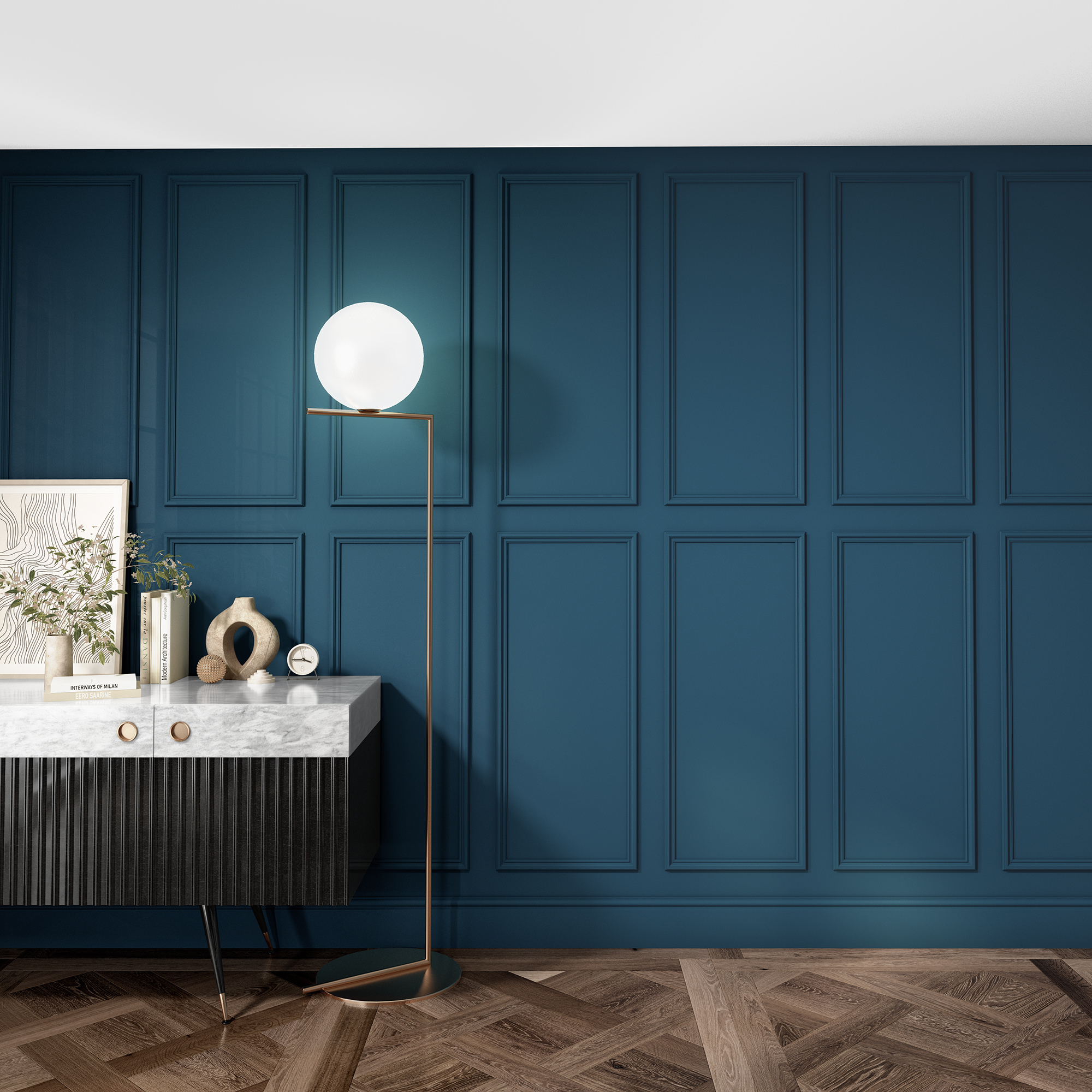 Wall Panel Kit Primed 3 Panels of 1000 x 420mm