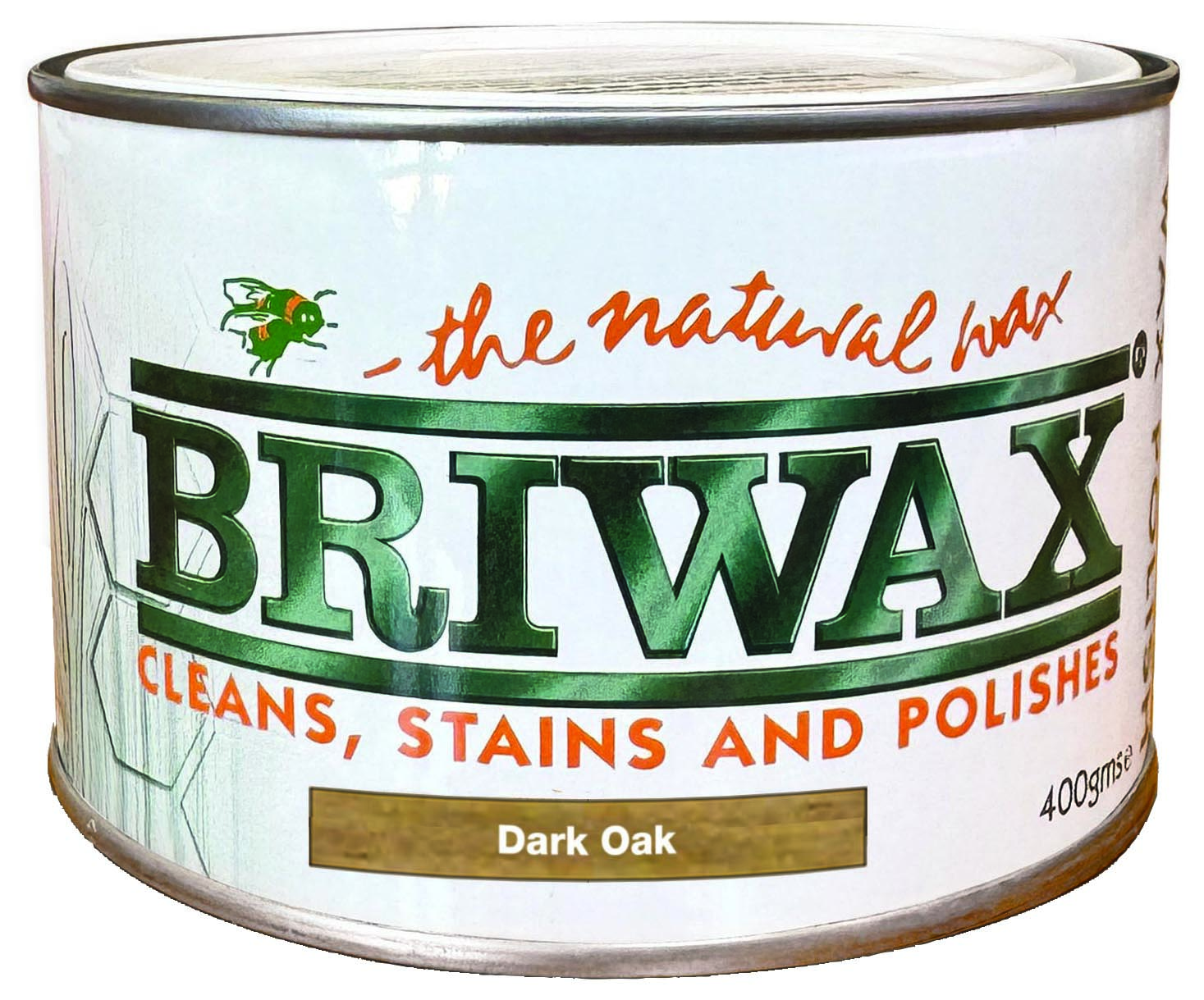 Briwax Wax Polish - Dark Oak - 400g