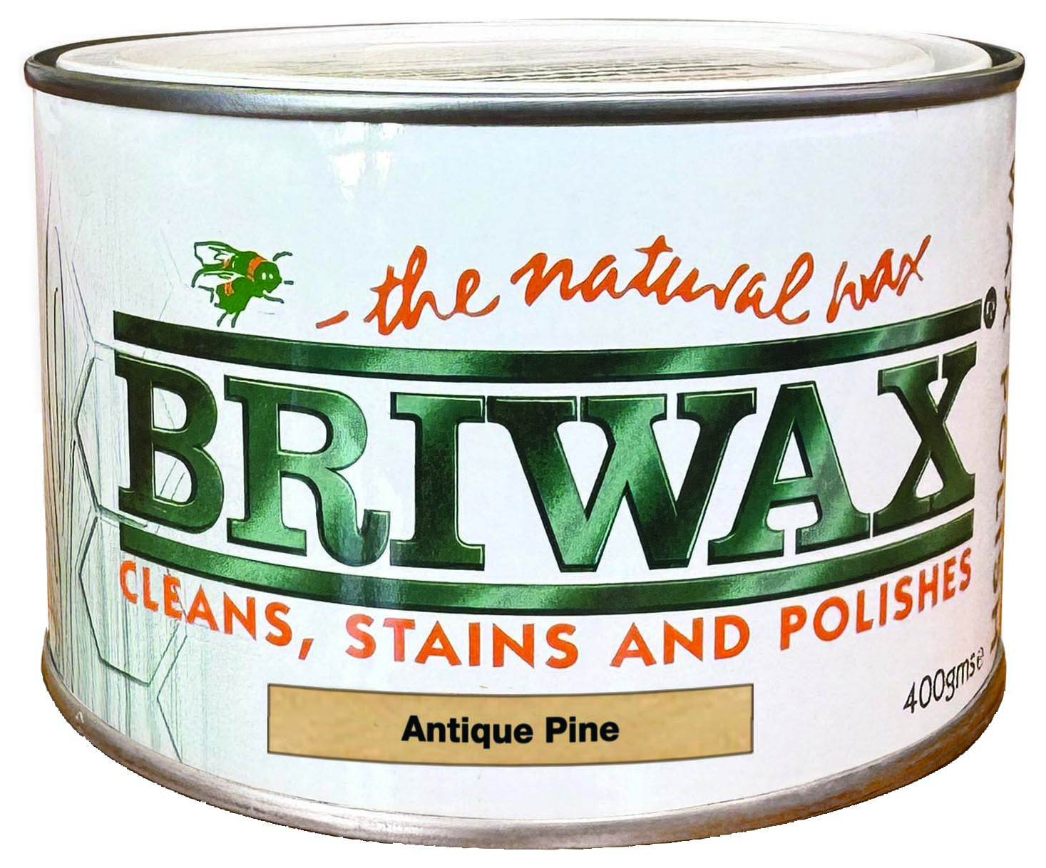 Briwax Wax Polish - Antique Pine - 400gm