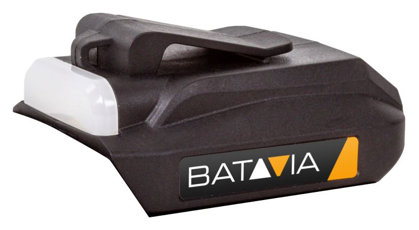 Batavia MAXXPACK 18V USB Battery Adapter & Torch