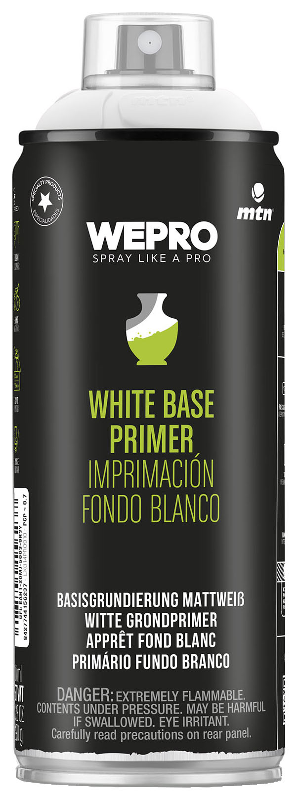 MTN WEPRO White Primer Spray Paint - 400ml