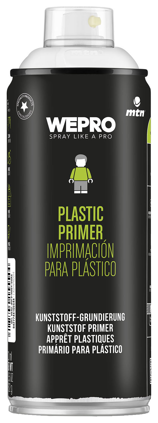 MTN WEPRO Plastic Primer Spray Paint - 400ml