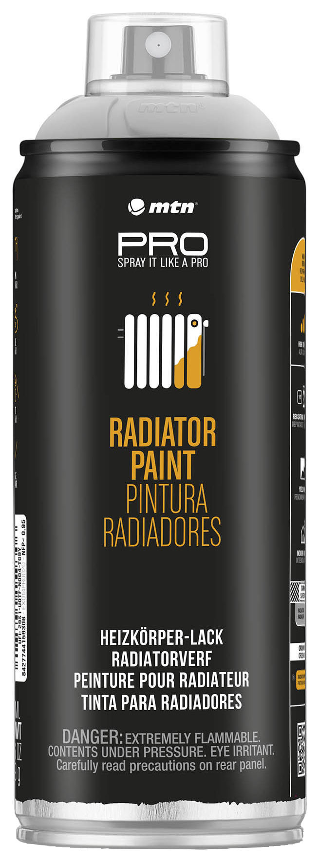 MTN WEPRO Radiator Satin Spray Paint Anthracite - 400ml