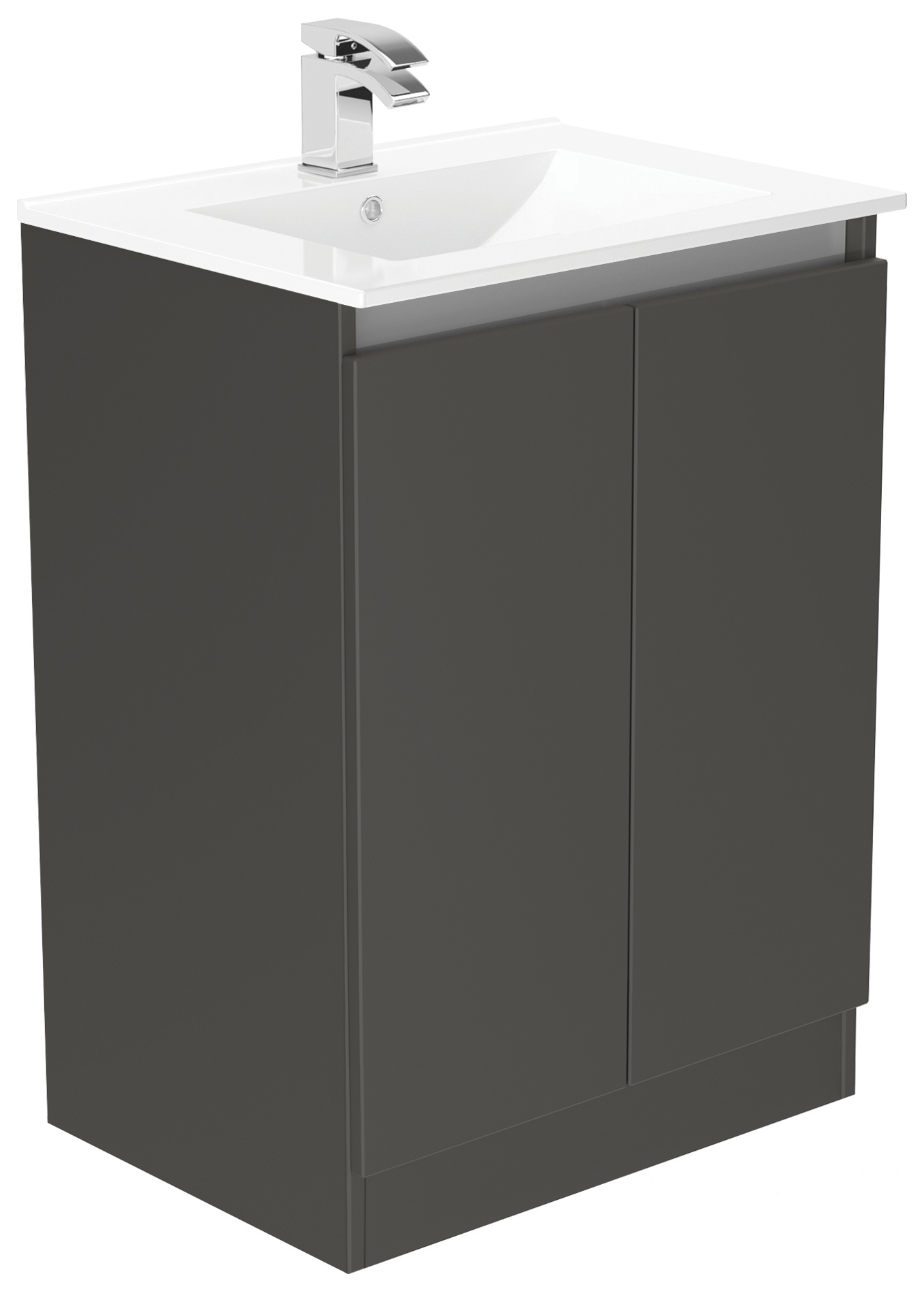 Newland Midnight Mist Basin Floorstanding Unit - 600mm