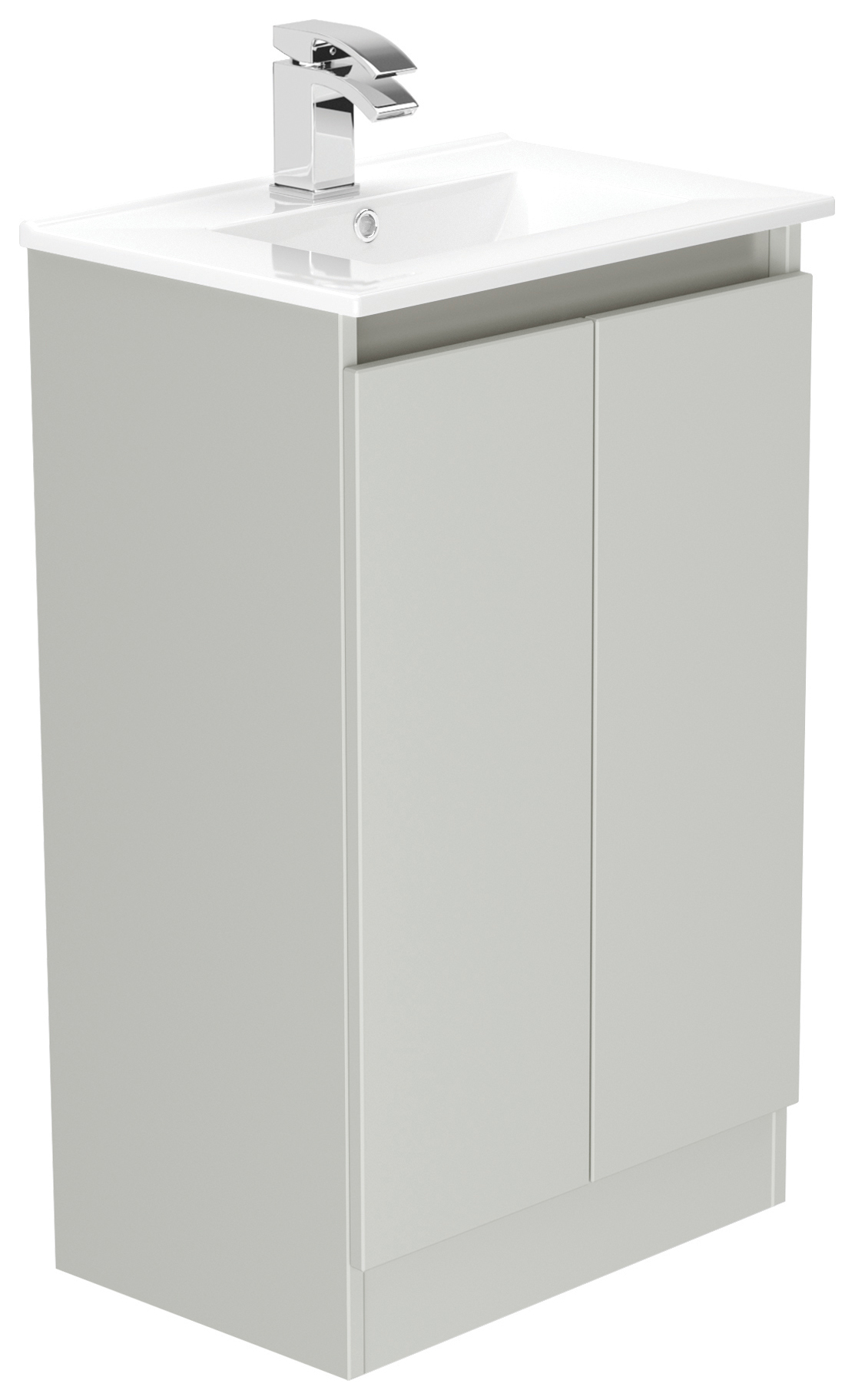 Newland Pearl Slimline Basin Floorstanding Unit - 500mm
