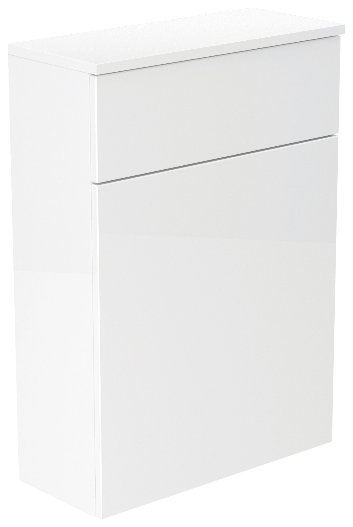 Newland White WC Unit With Top - 600mm