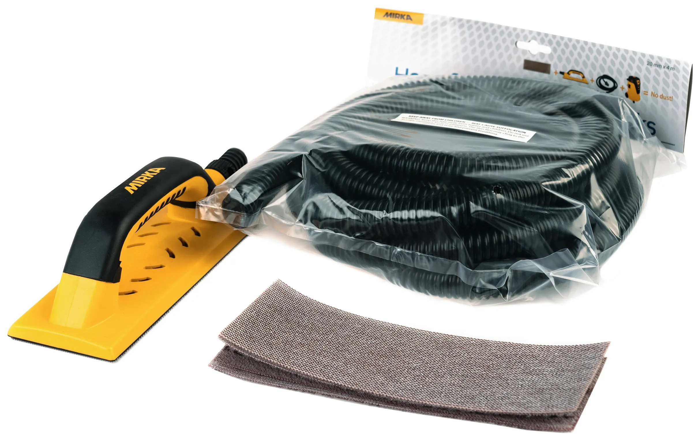 Mirka Dust Extraction Handy Sanding Kit - 80 x 230mm