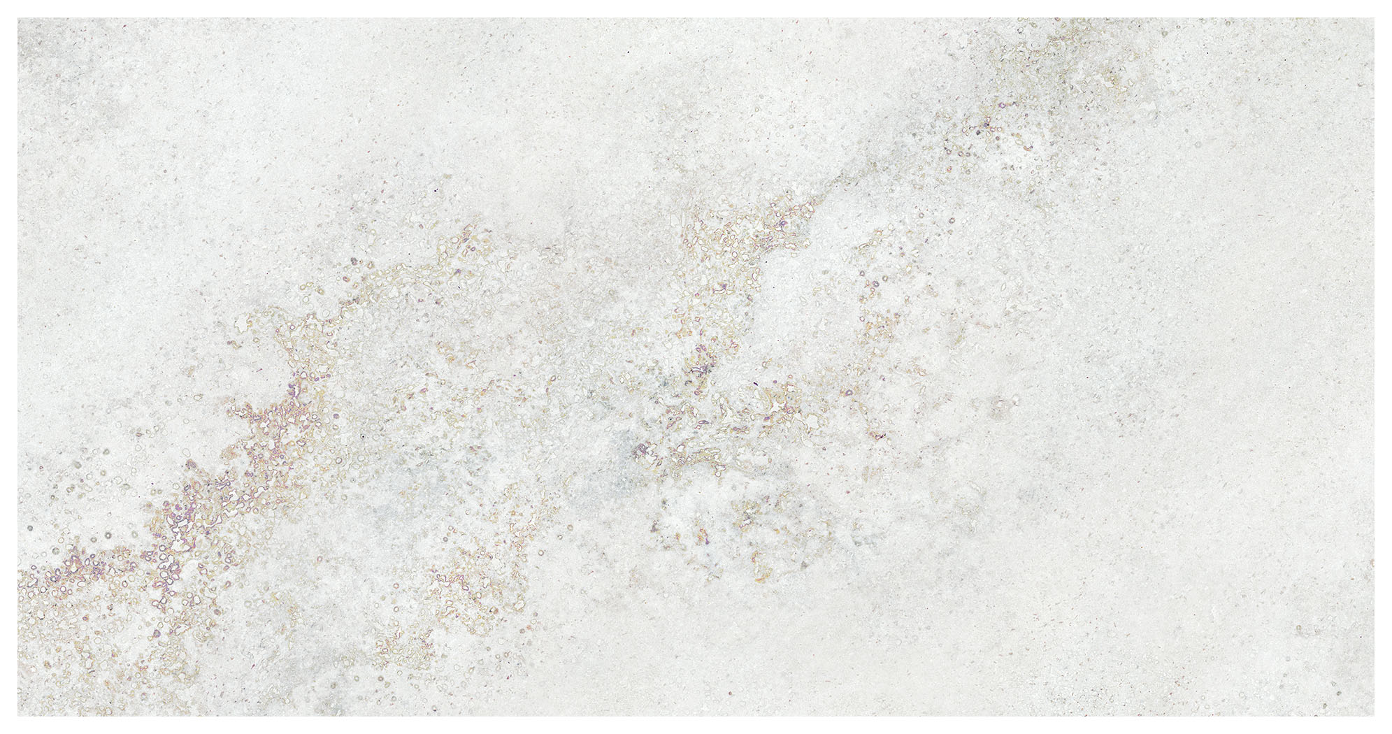 Wickes Boutique Cayman White Matt Porcelain Wall & Floor Tile - Cut Sample