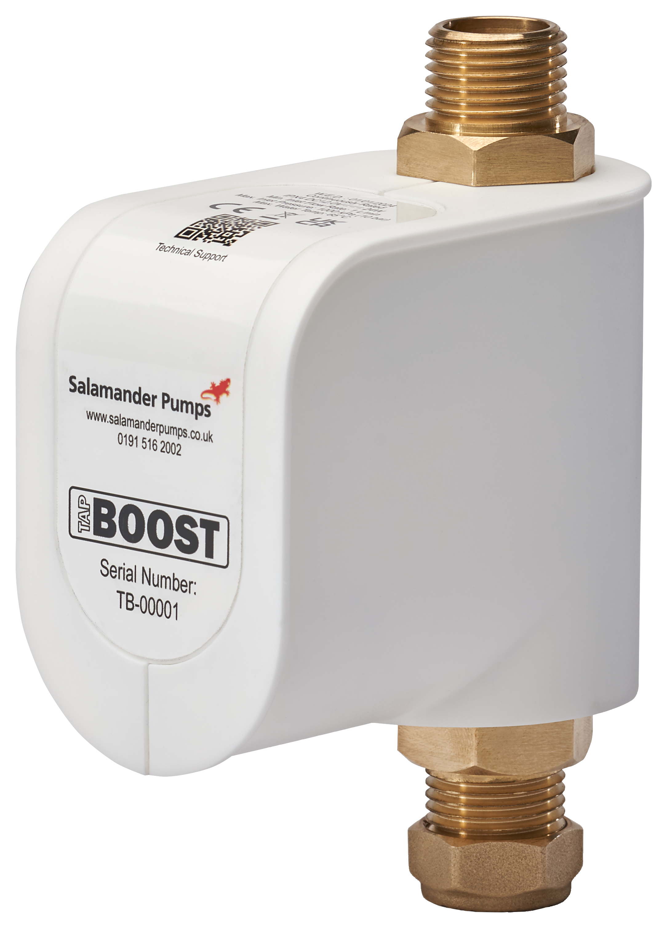 Salamander Pumps Tapboost Single Outlet Inline Booster Pump