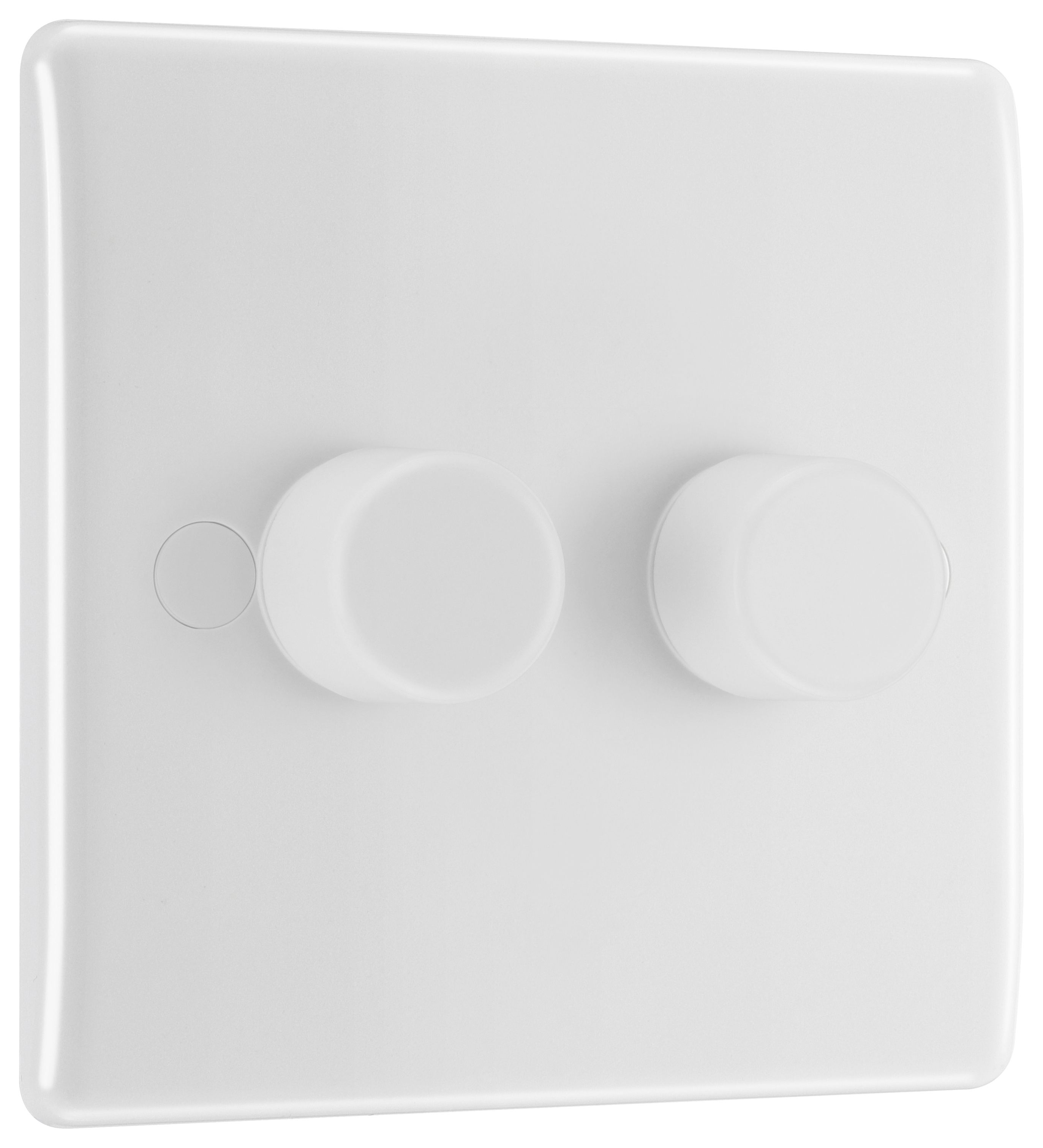 BG 800 Series White Moulded Double Secondary Smart Dimmer Switch