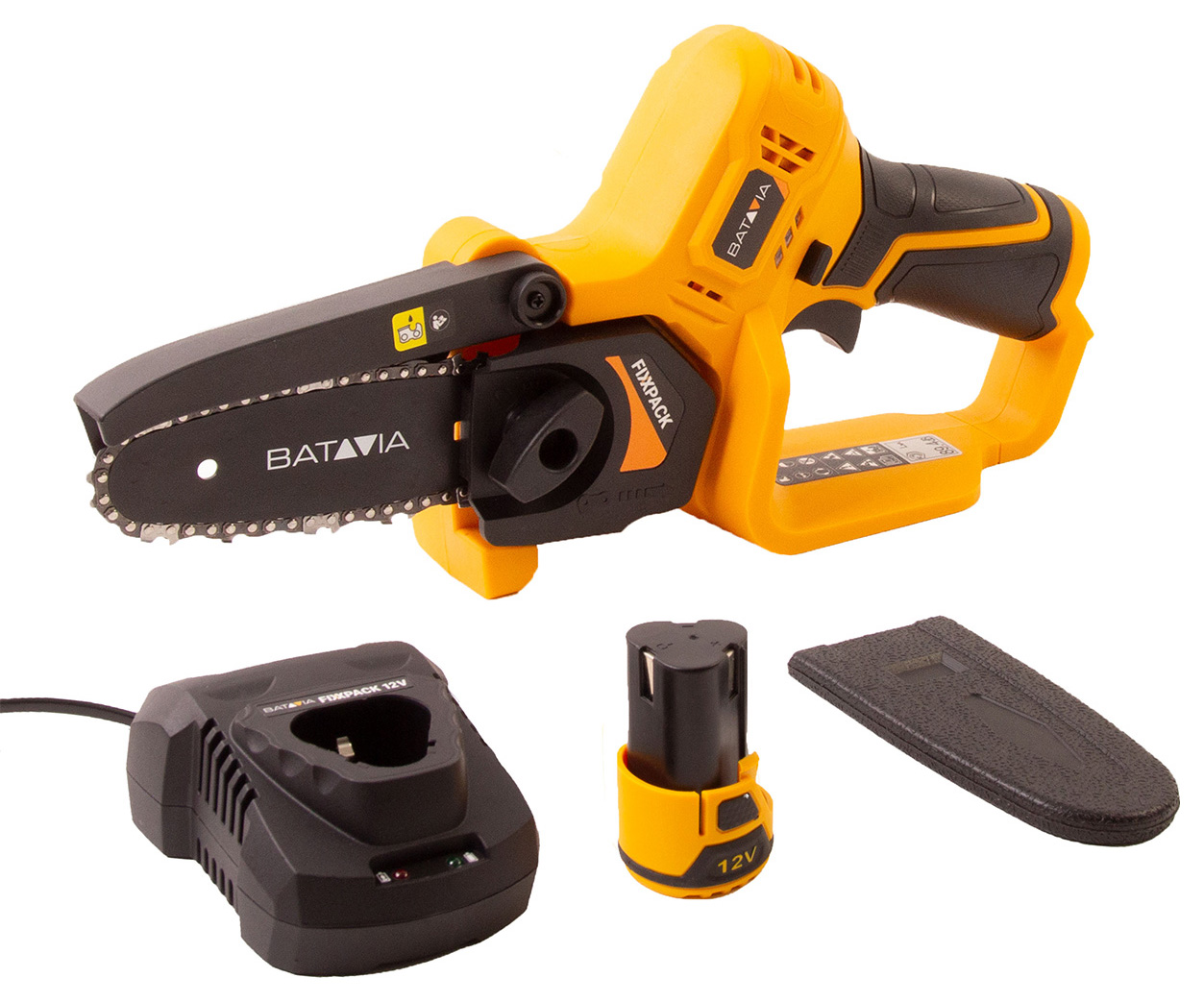 Batavia FIXXPACK One-Handed Chainsaw 1 x 2Ah Battery - 12V