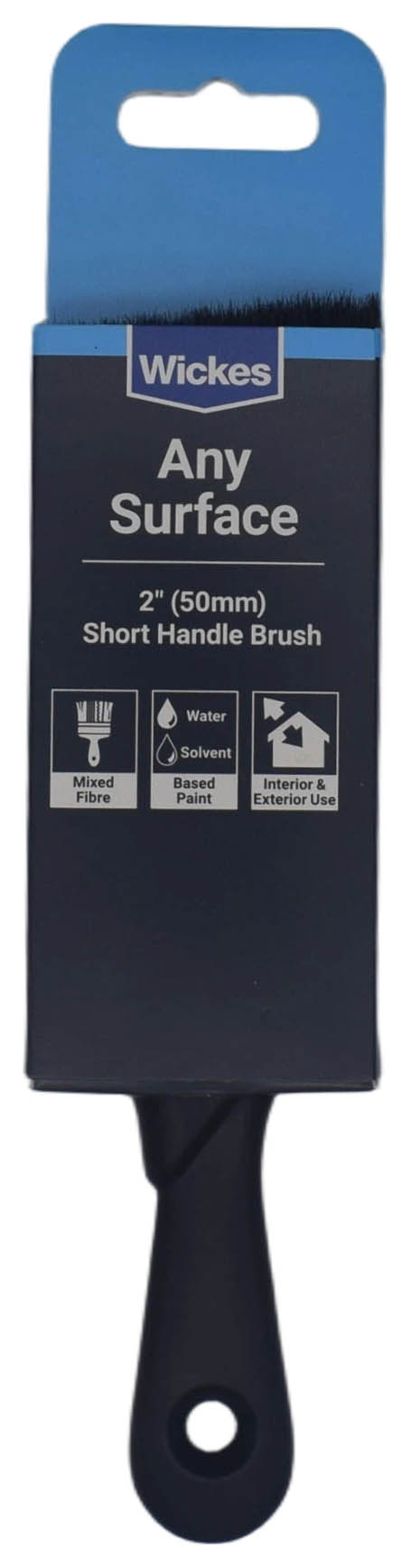 Wickes All Purpose Short Handle Paint Brush - 2in
