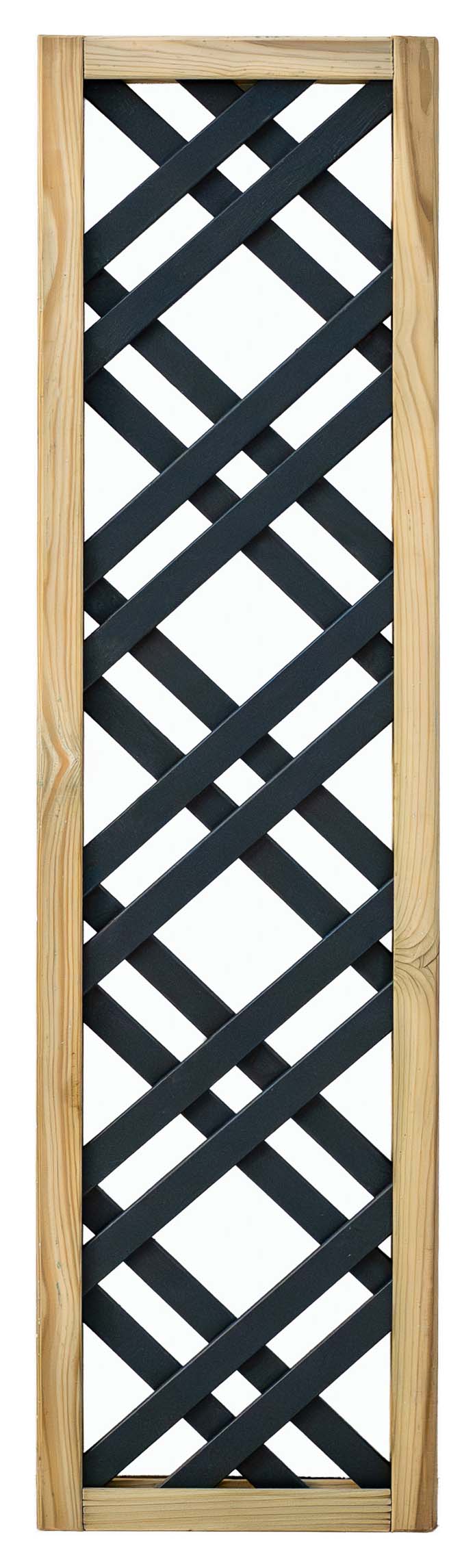 Forest Garden Trellis Grey Painted Lattice - 300 x 1200mm