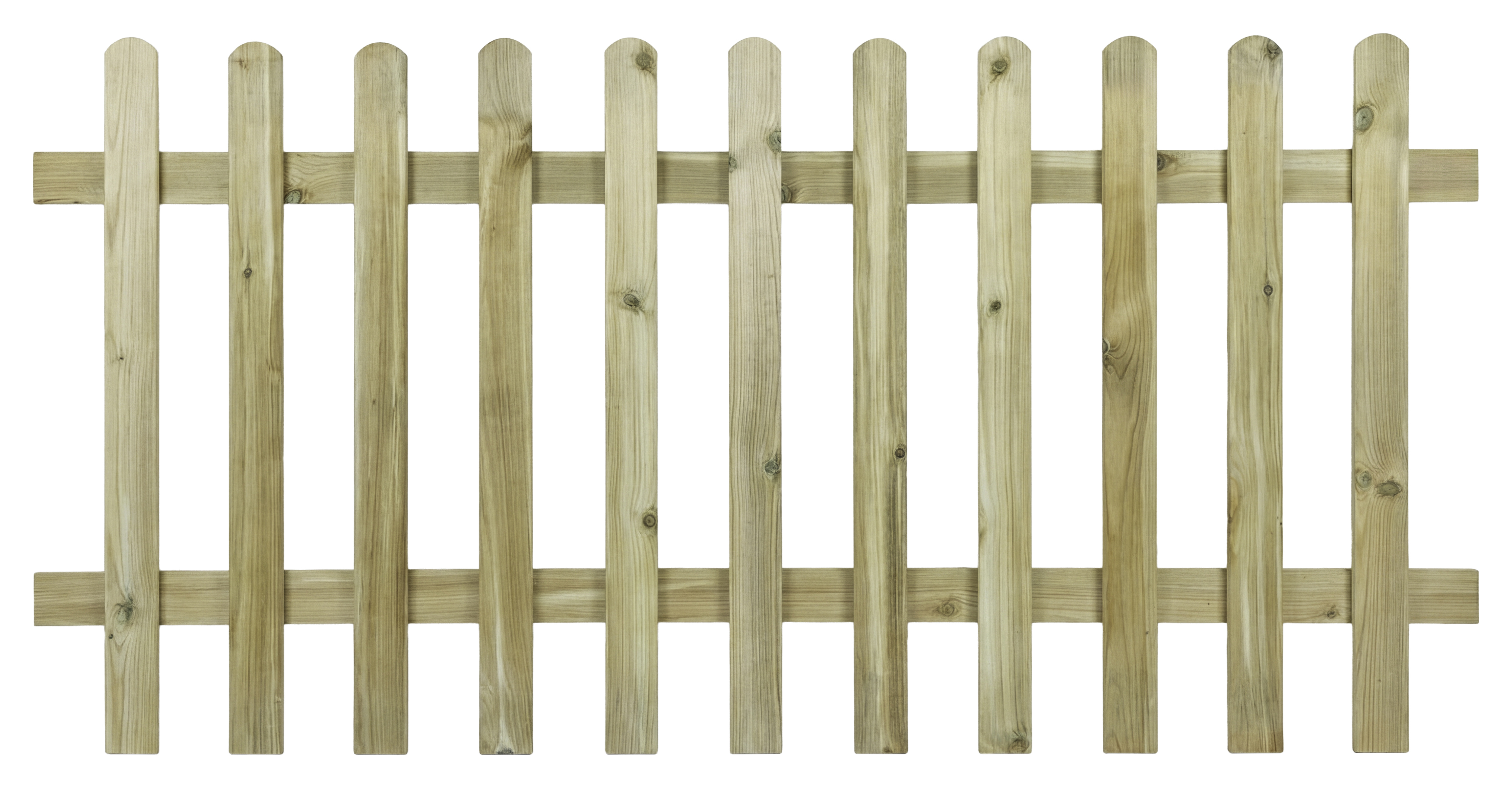 Wickes Pale Palisade Picket Fence 910 x 1830mm