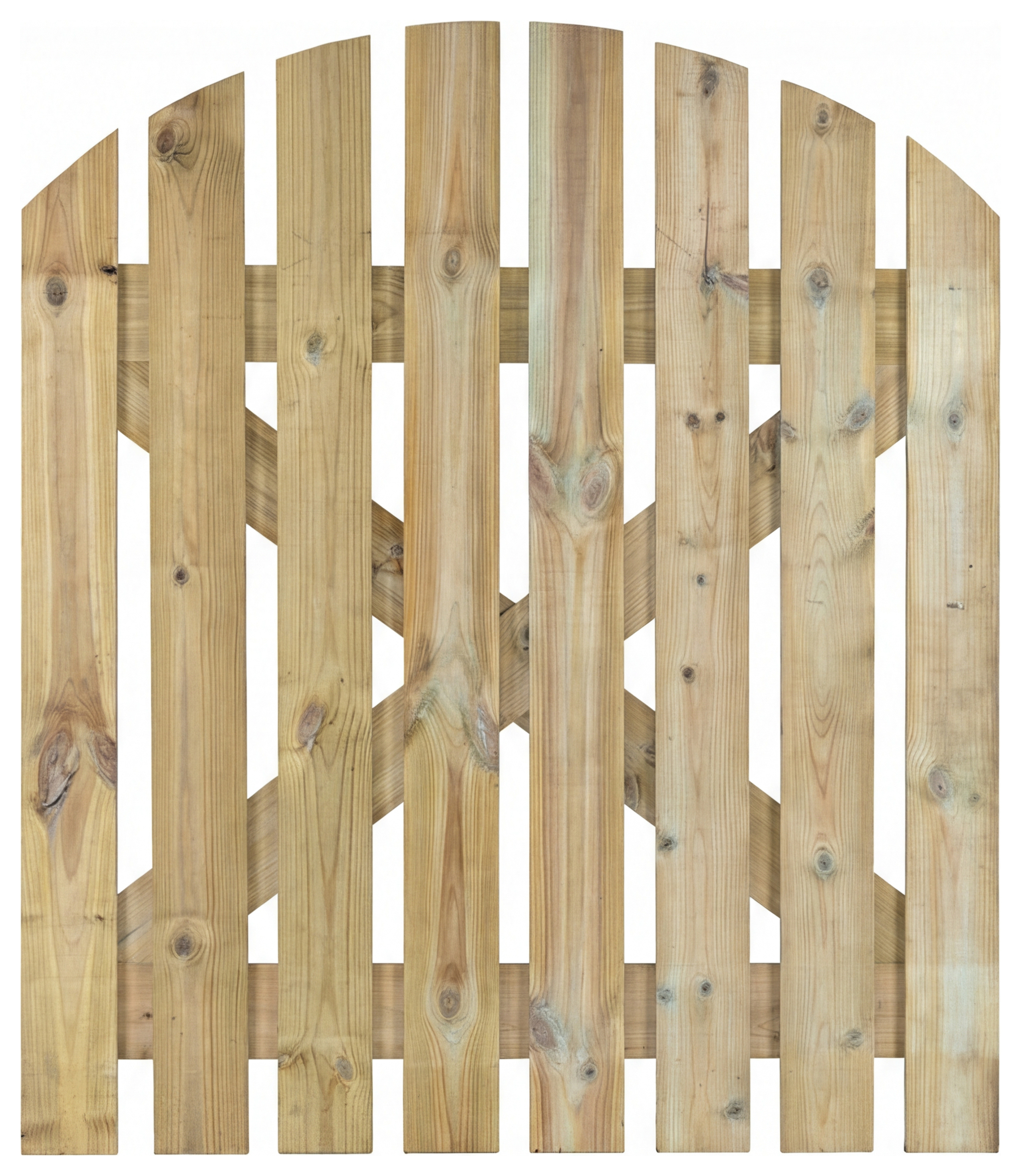 Wickes Small Timber Dome Gate 915 x 1060mm