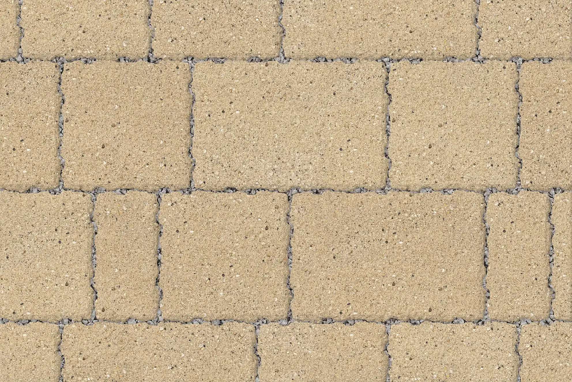 Marshalls Modal X Textured Mixed Size Oatmeal Granite Driveway Block Paving - 8.96 m2 - Pack of 310