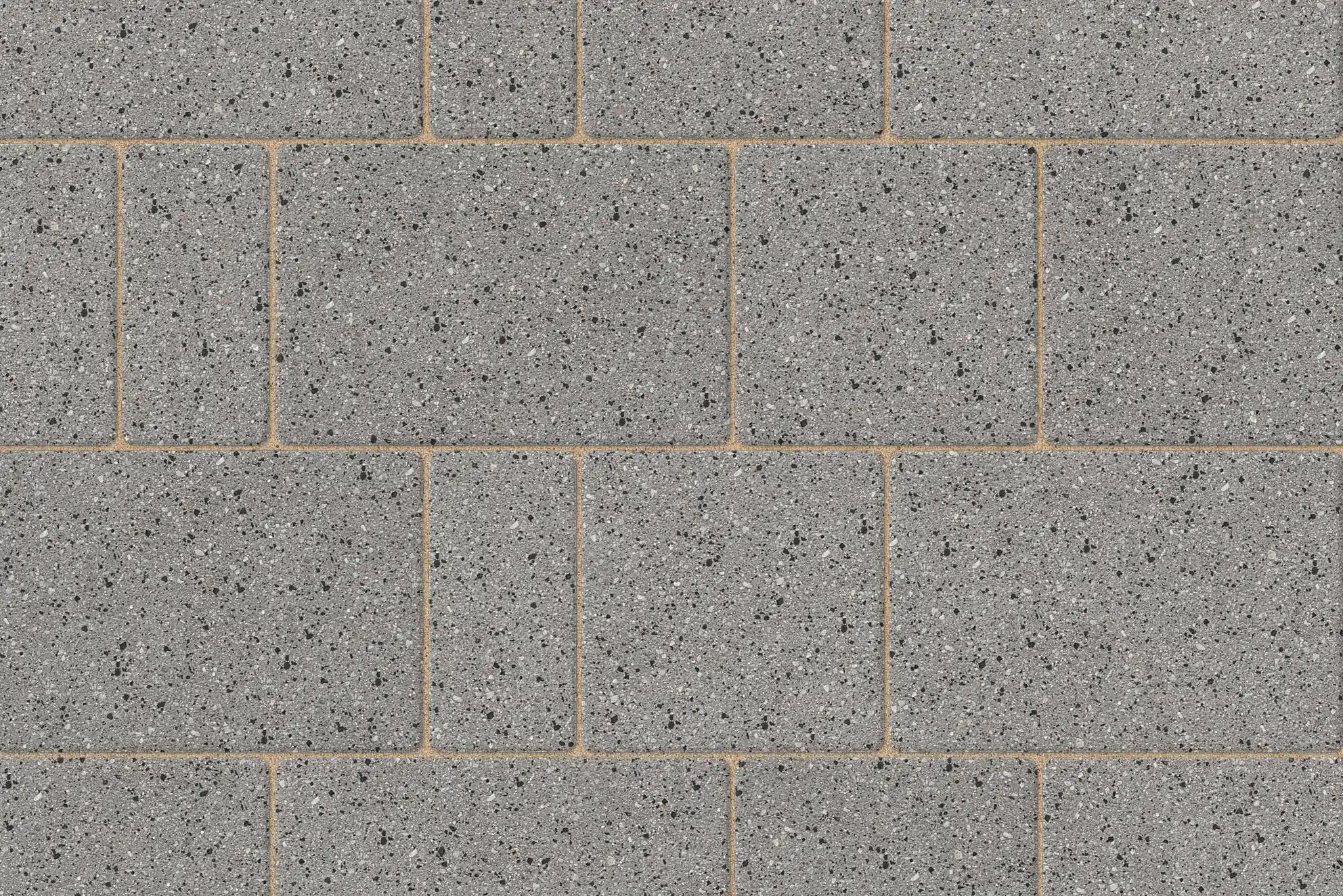 Marshalls Modal X Smooth Silver Grey Granite Driveway Block Paving - 200 x 100 x 50mm - Pack of 528