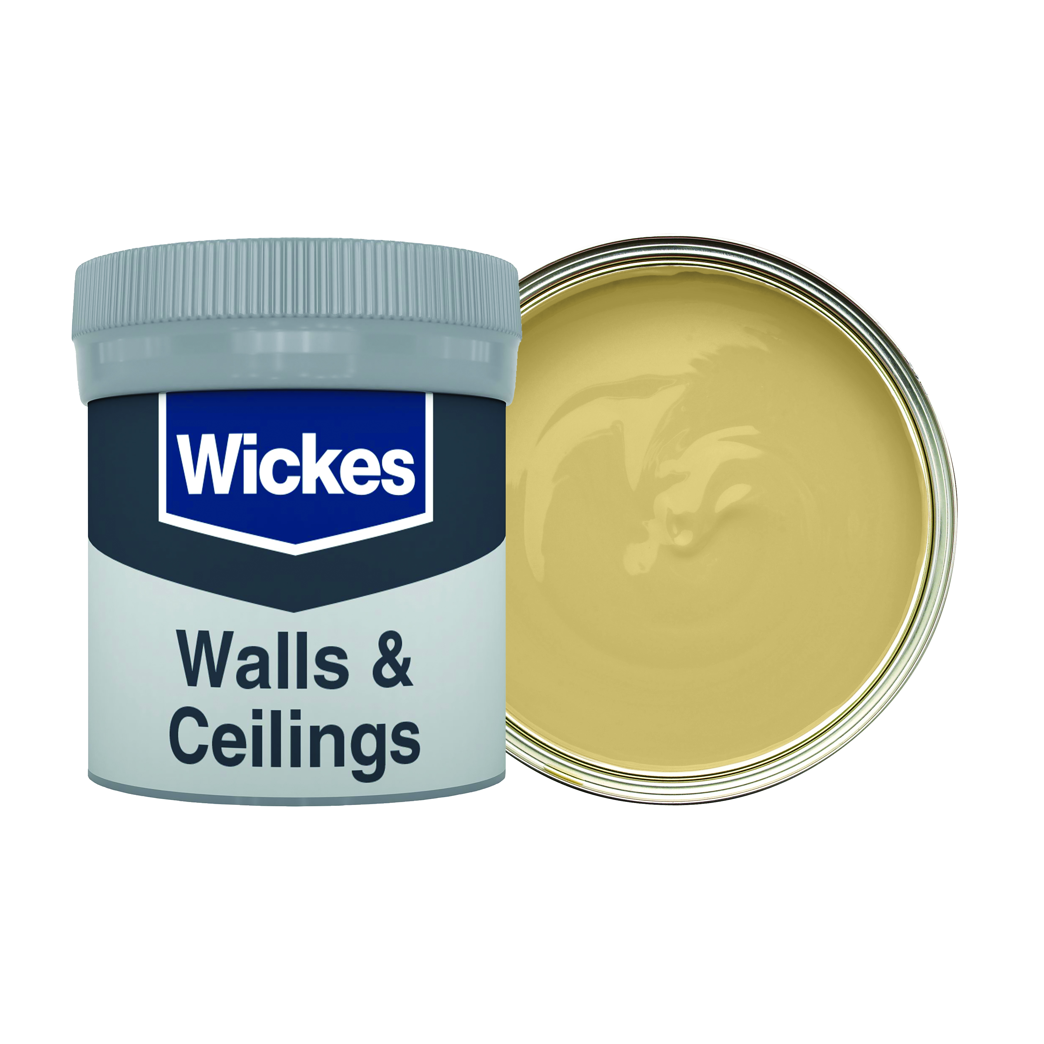Wickes Matt Emulsion Paint by Kimberley Walsh - Soft Honey No.526 - Tester Pot - 50ml