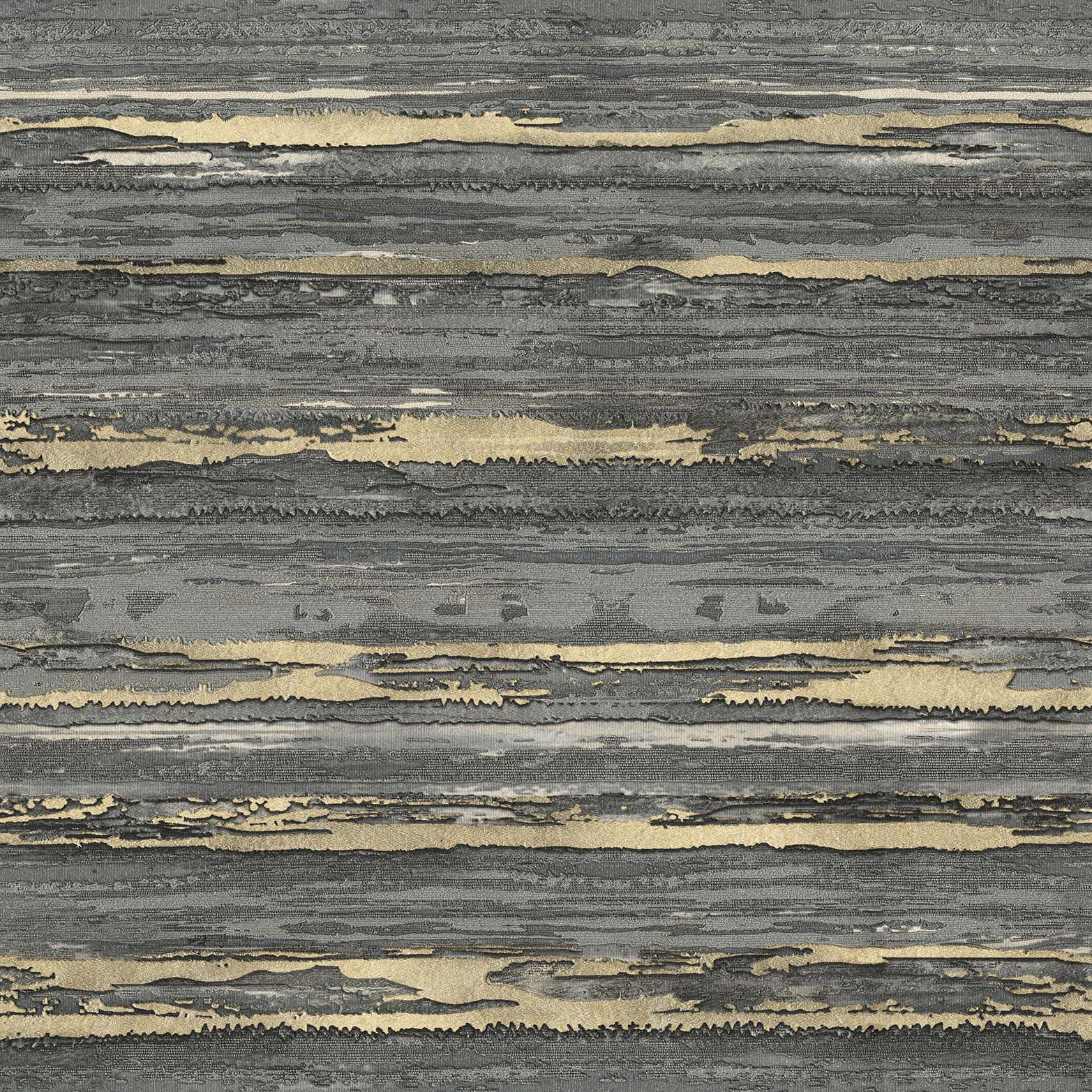 Arthouse Sahara Black & Champagne Wallpaper - 10.05m x 53cm
