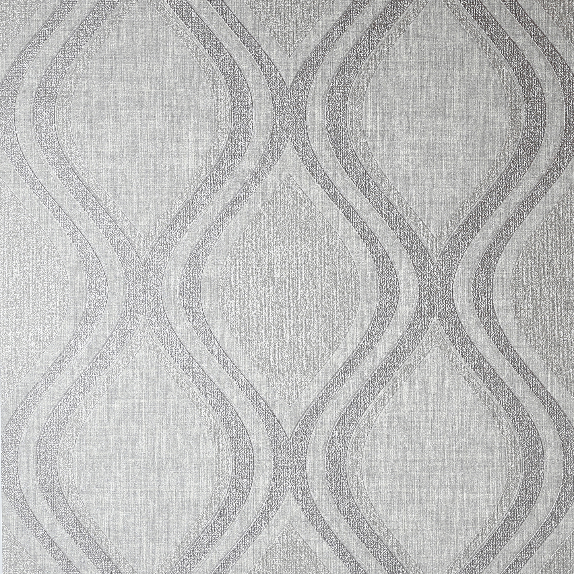 Arthouse Curve Grey Wallpaper - 10.05m x 53cm