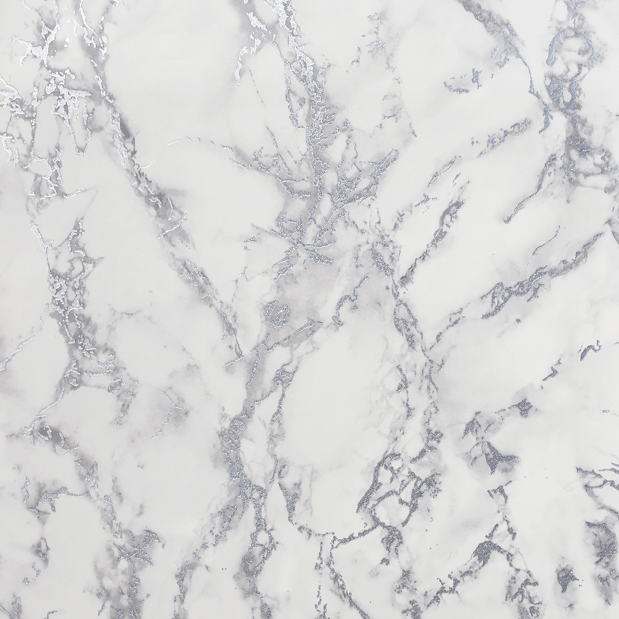 Arthouse Carrara Marble Silver Wallpaper - 10.05m x 53cm
