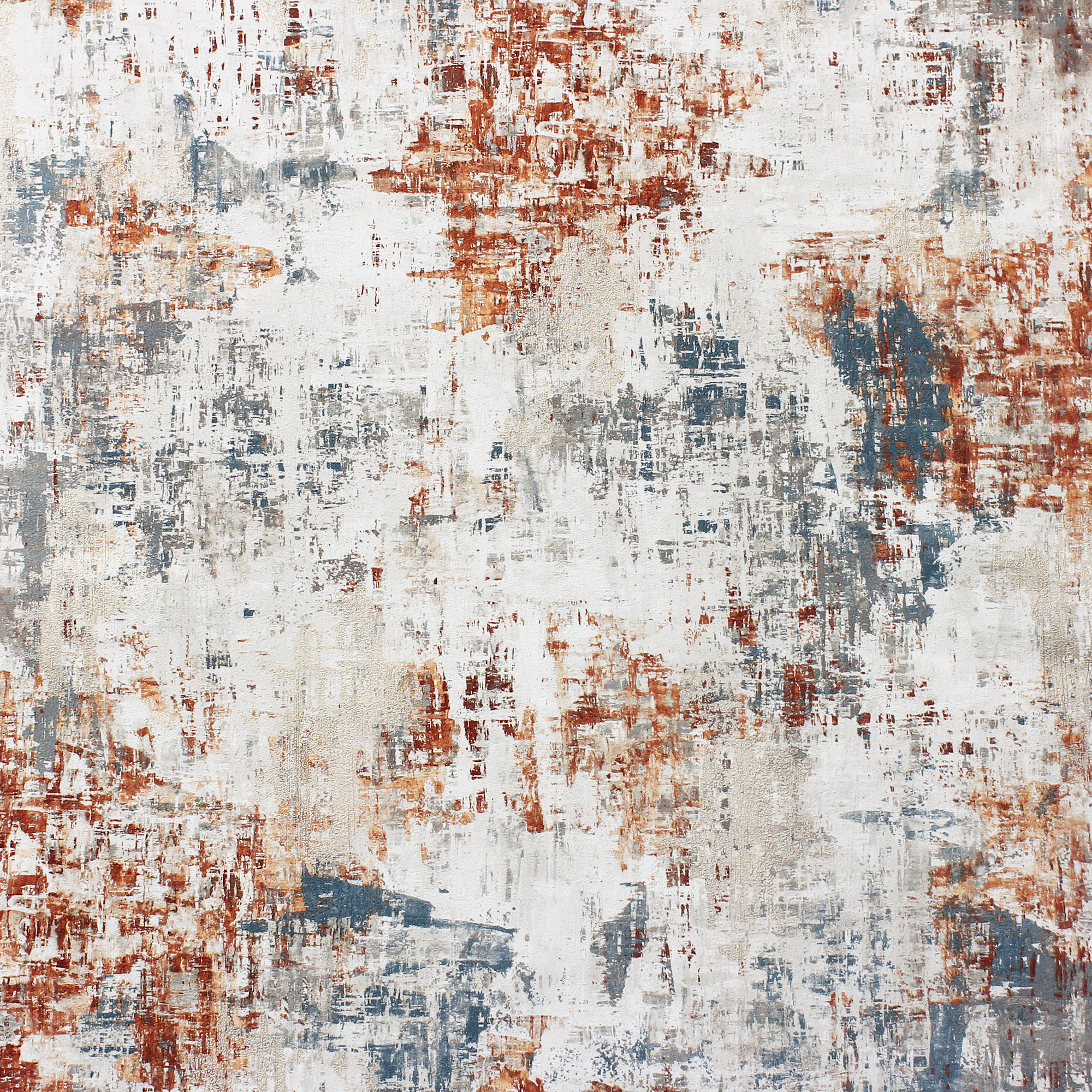 Arthouse Abstract Texture Copper Navy Wallpaper - 10.05m x 53cm