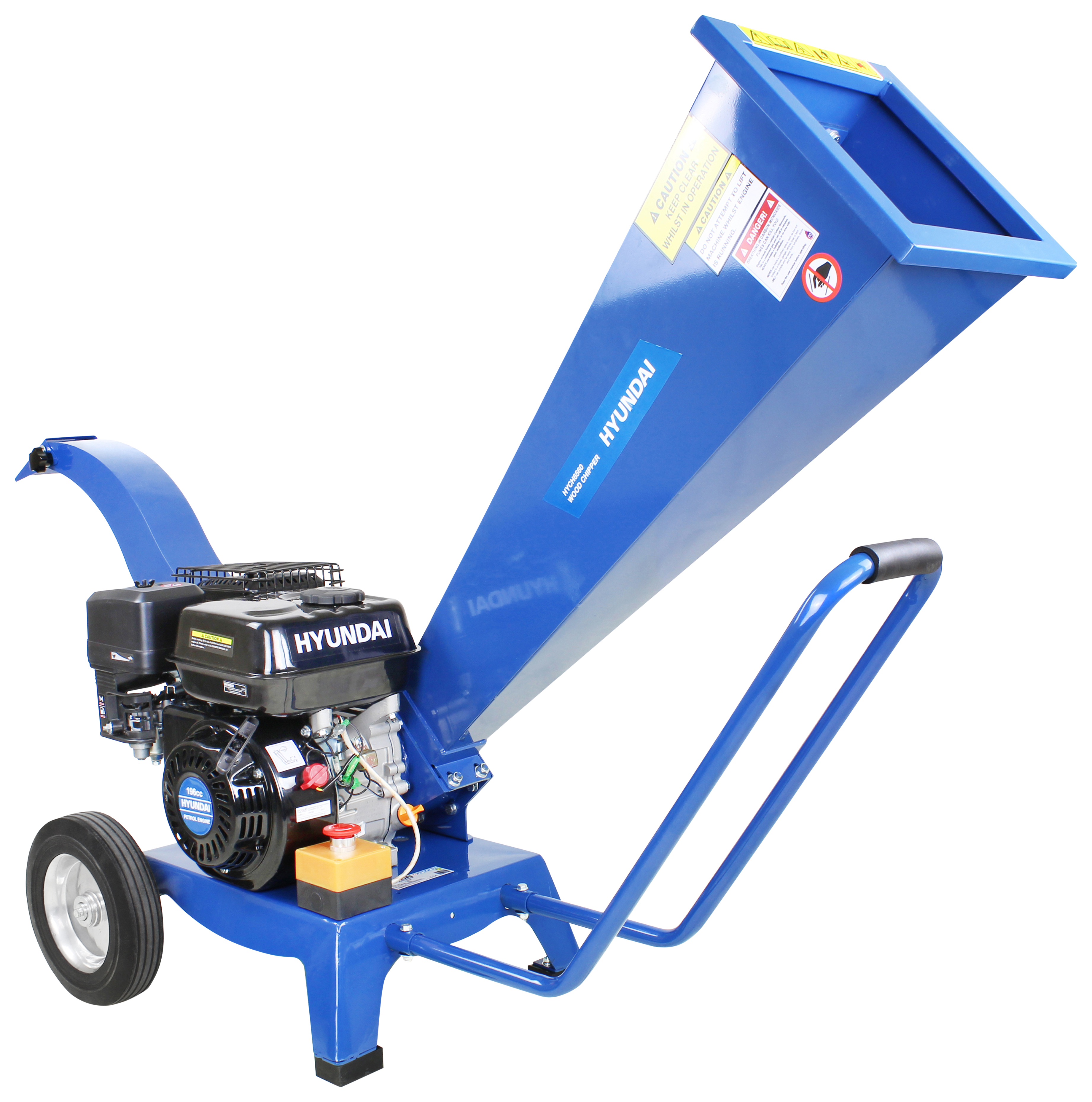 Hyundai 6.5hp Petrol Wood Chipper