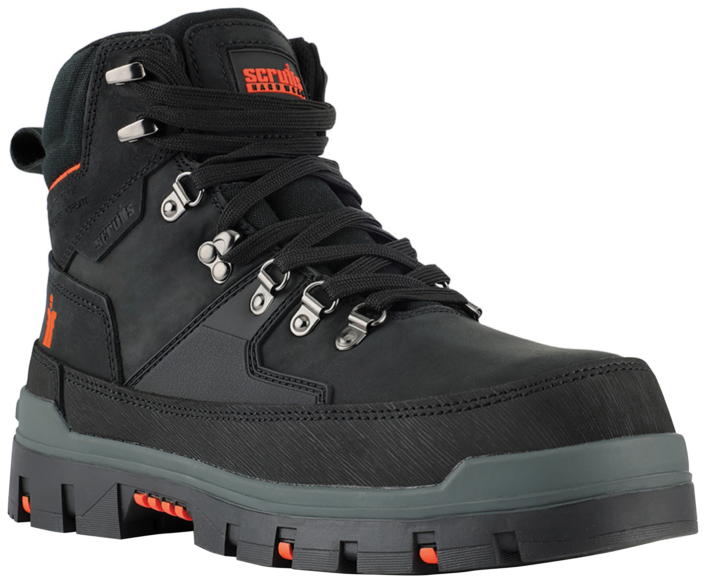 Scruffs Rugged Black Safety Boot