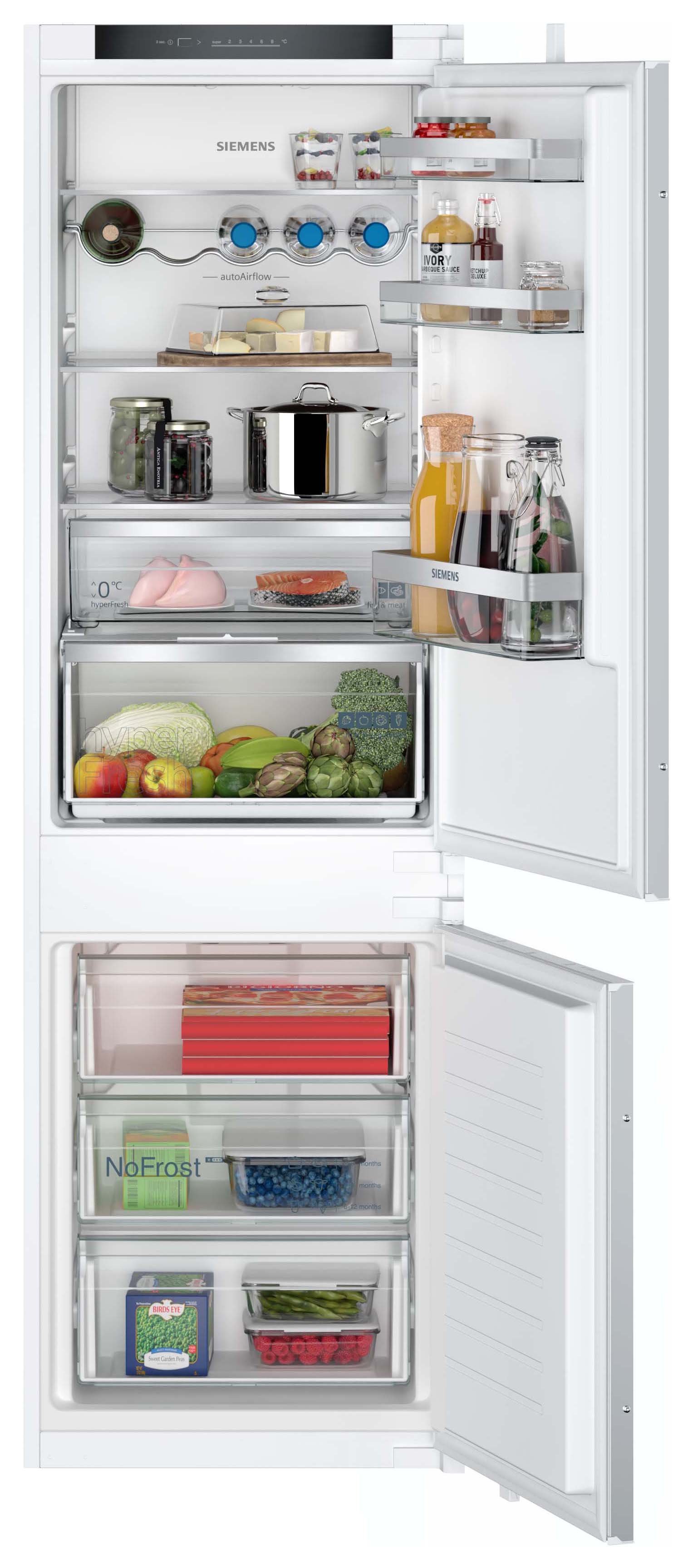 Siemens iQ300 KI86NVSE0G Built-in fridge-freezer