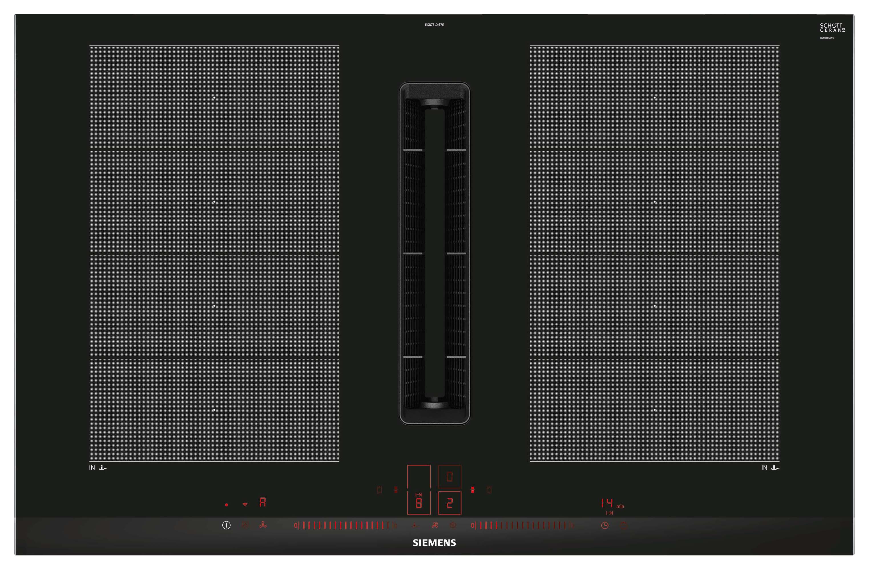 Siemens iQ700 EX875LX67E 80cm Induction hob - Black