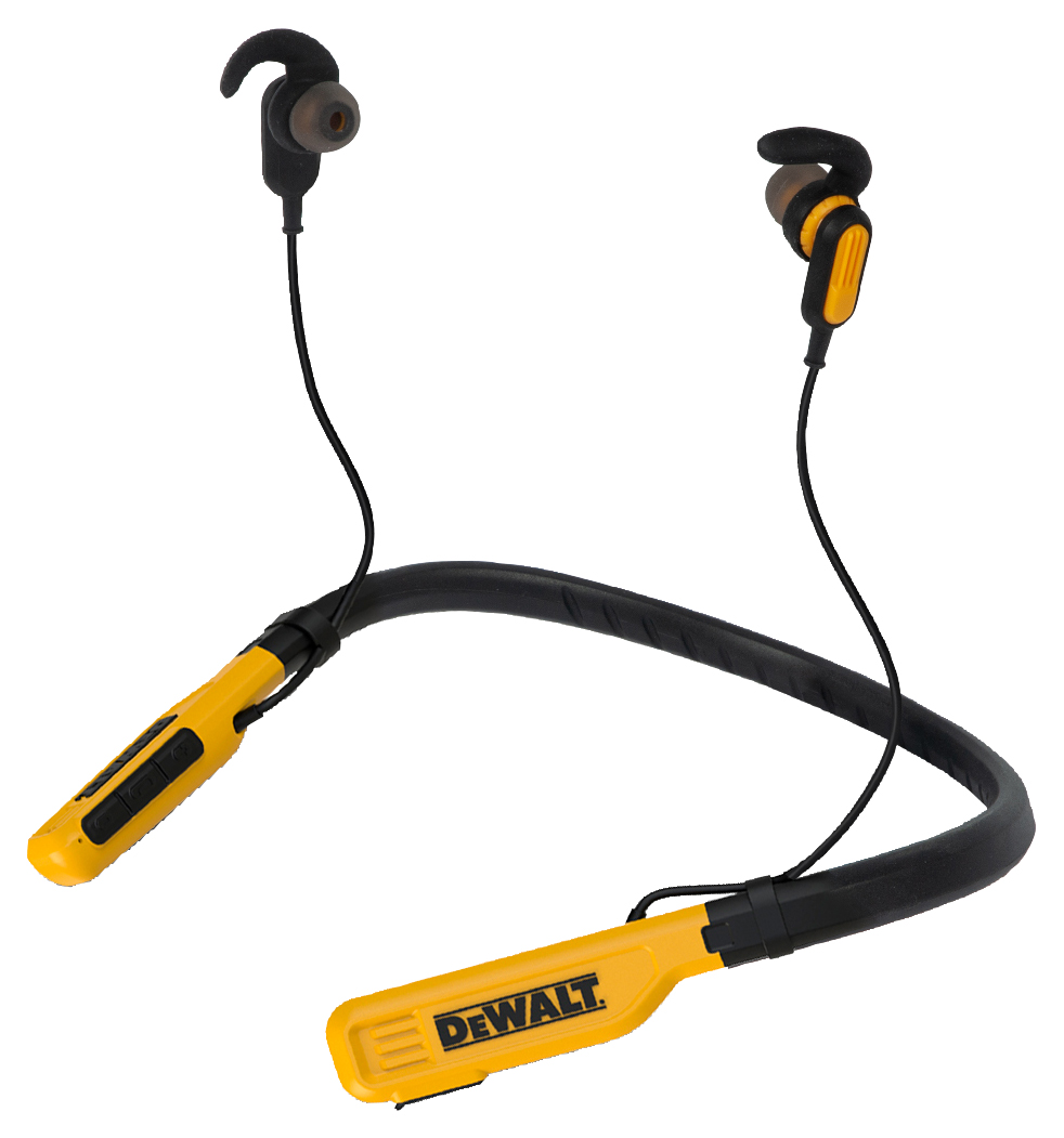DeWalt DWT1902091 Jobsite Pro Wireless Neckband Earphones