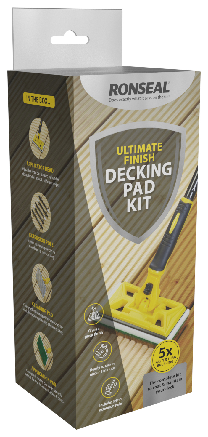 Ronseal Ultimate Finish Decking Pad Kit