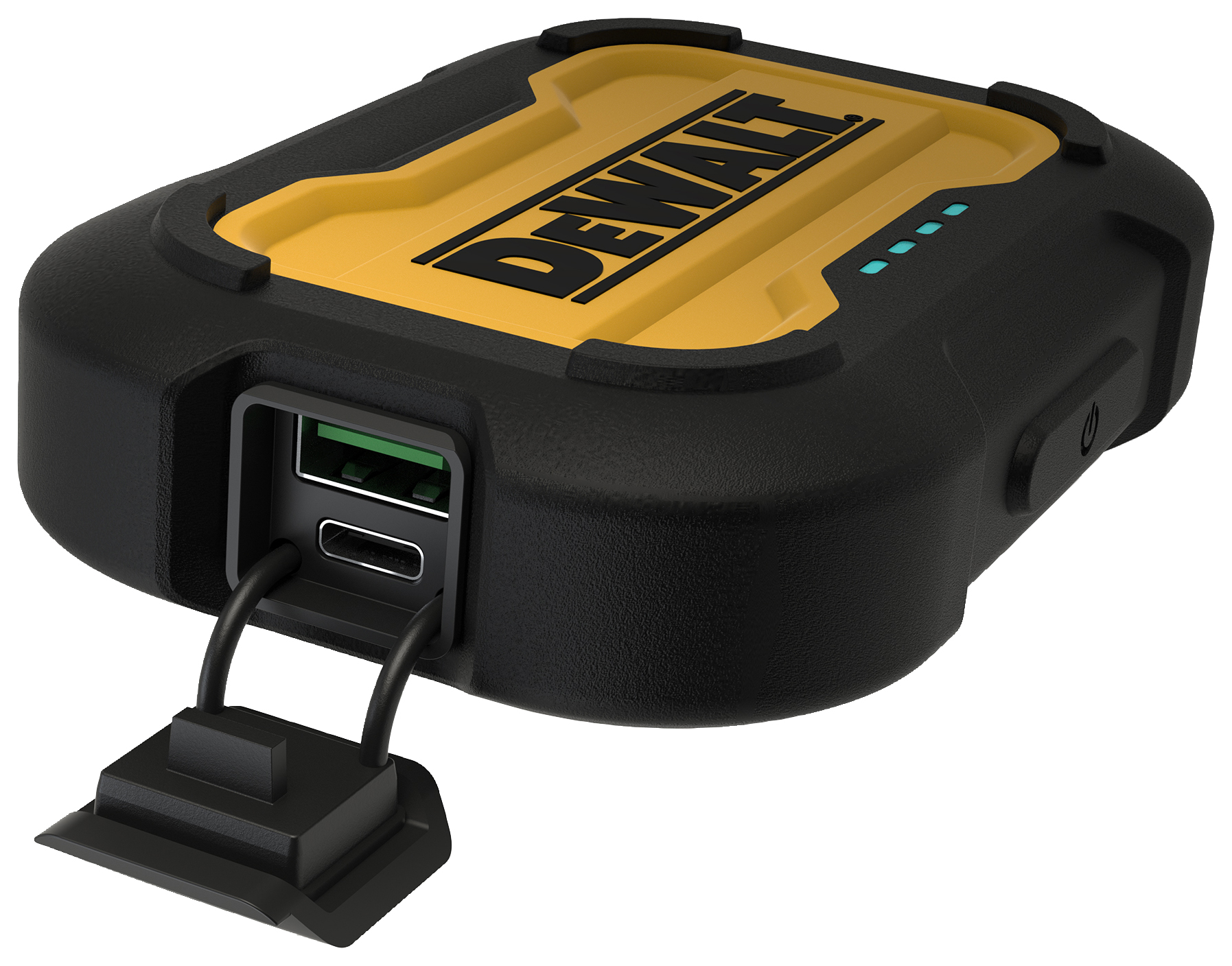 DeWalt DWT2151643 Heavy Duty 2-Port 10,000mAh Power Bank