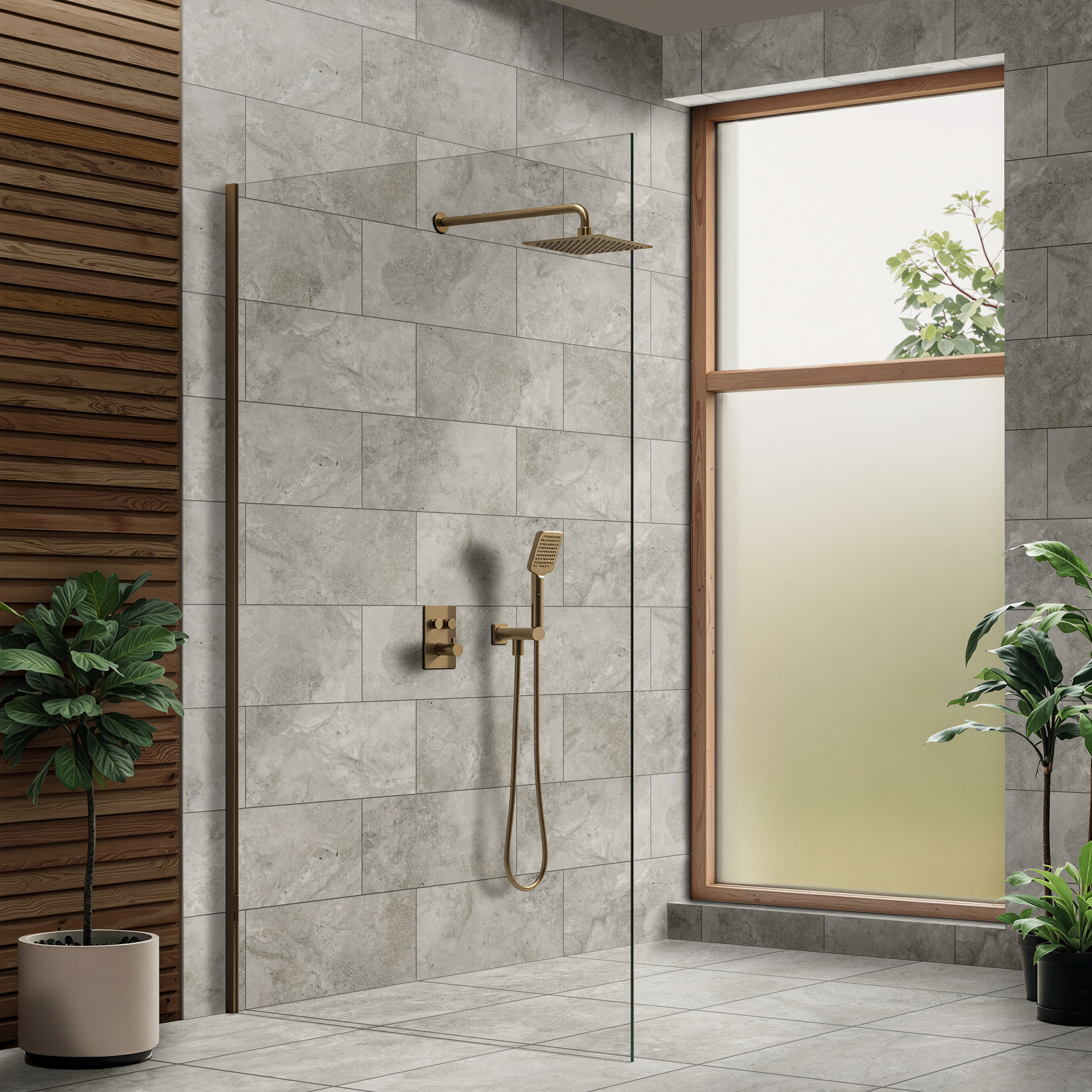 Wickes Livingstone Grey Matt Porcelain Wall & Floor Tile - 600 x 300mm