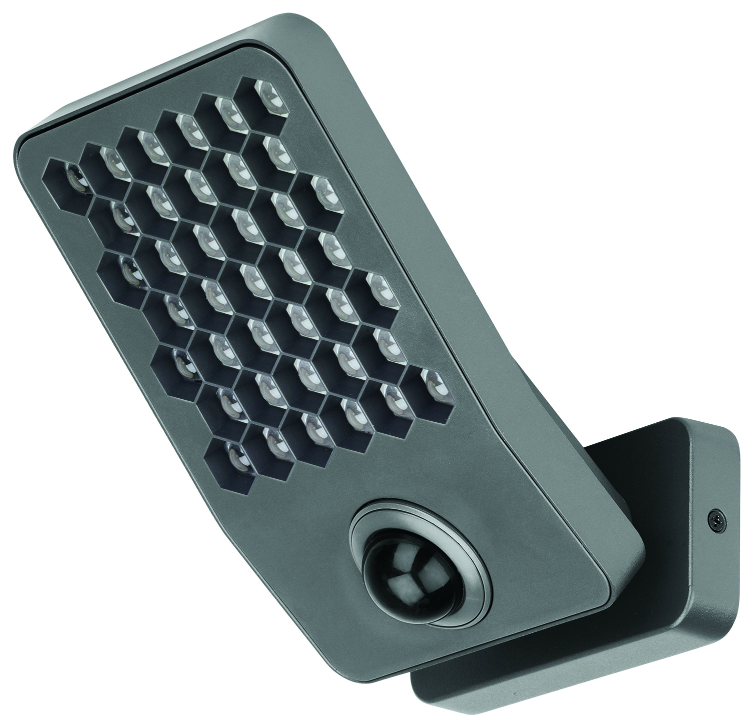 Lutec IP54 Atlantis LED Anti-Glare Floodlight with PIR - 14W