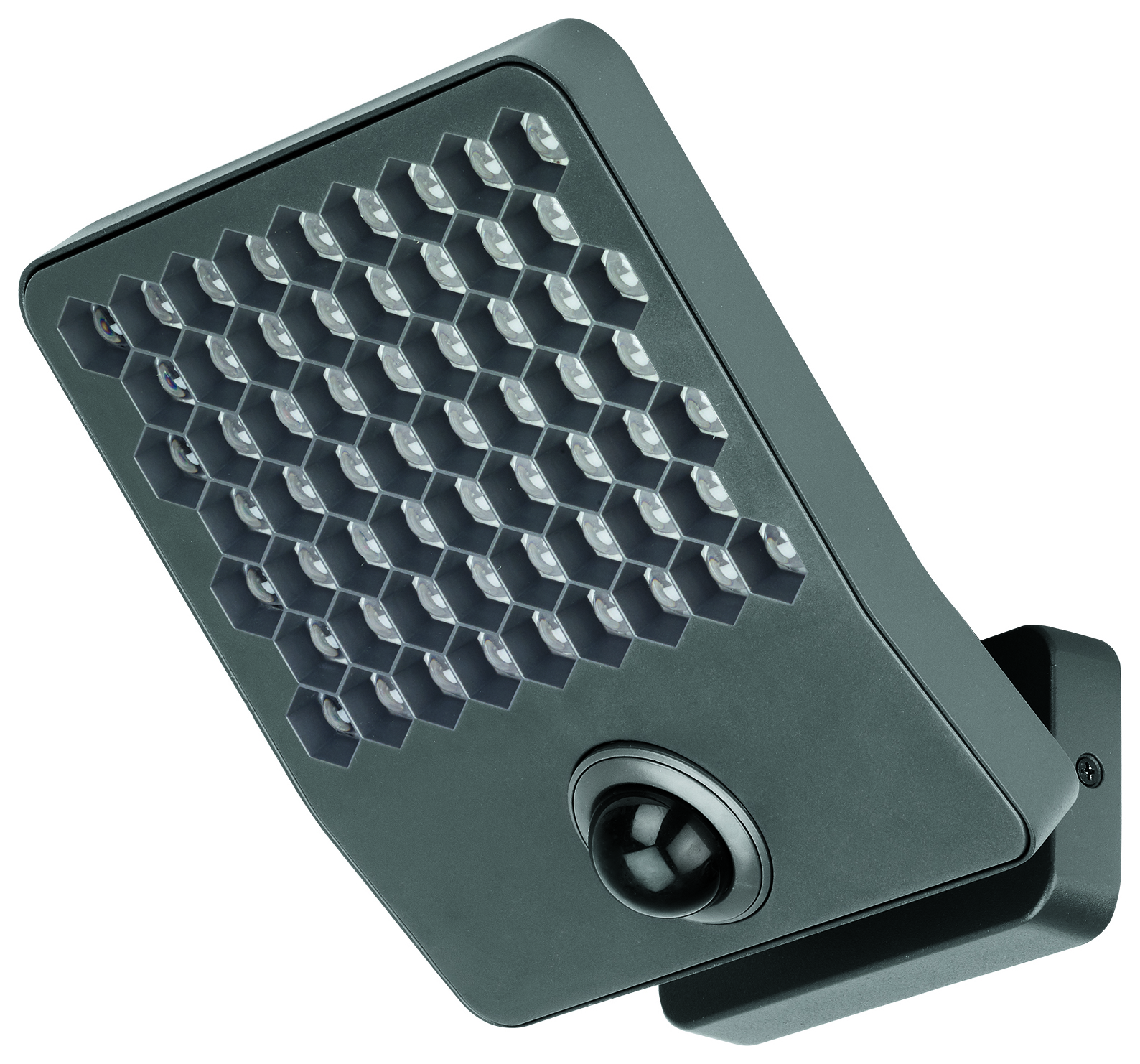 Lutec IP54 Atlantis LED Anti-Glare Floodlight with PIR - 24W