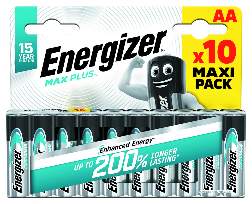 Energizer MaxPlus CHP10 AA - Pack of 10
