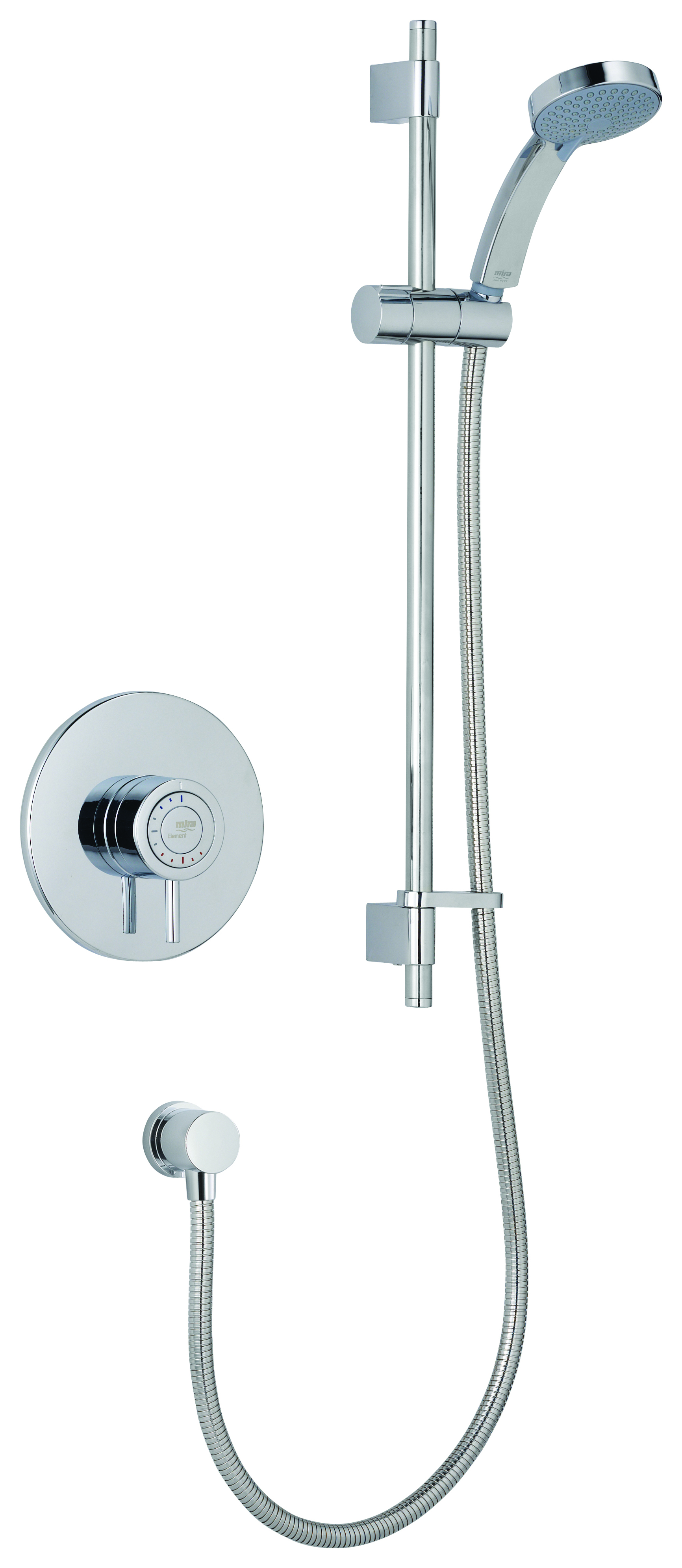 Mira Element Concealed Mixer Shower - Chrome