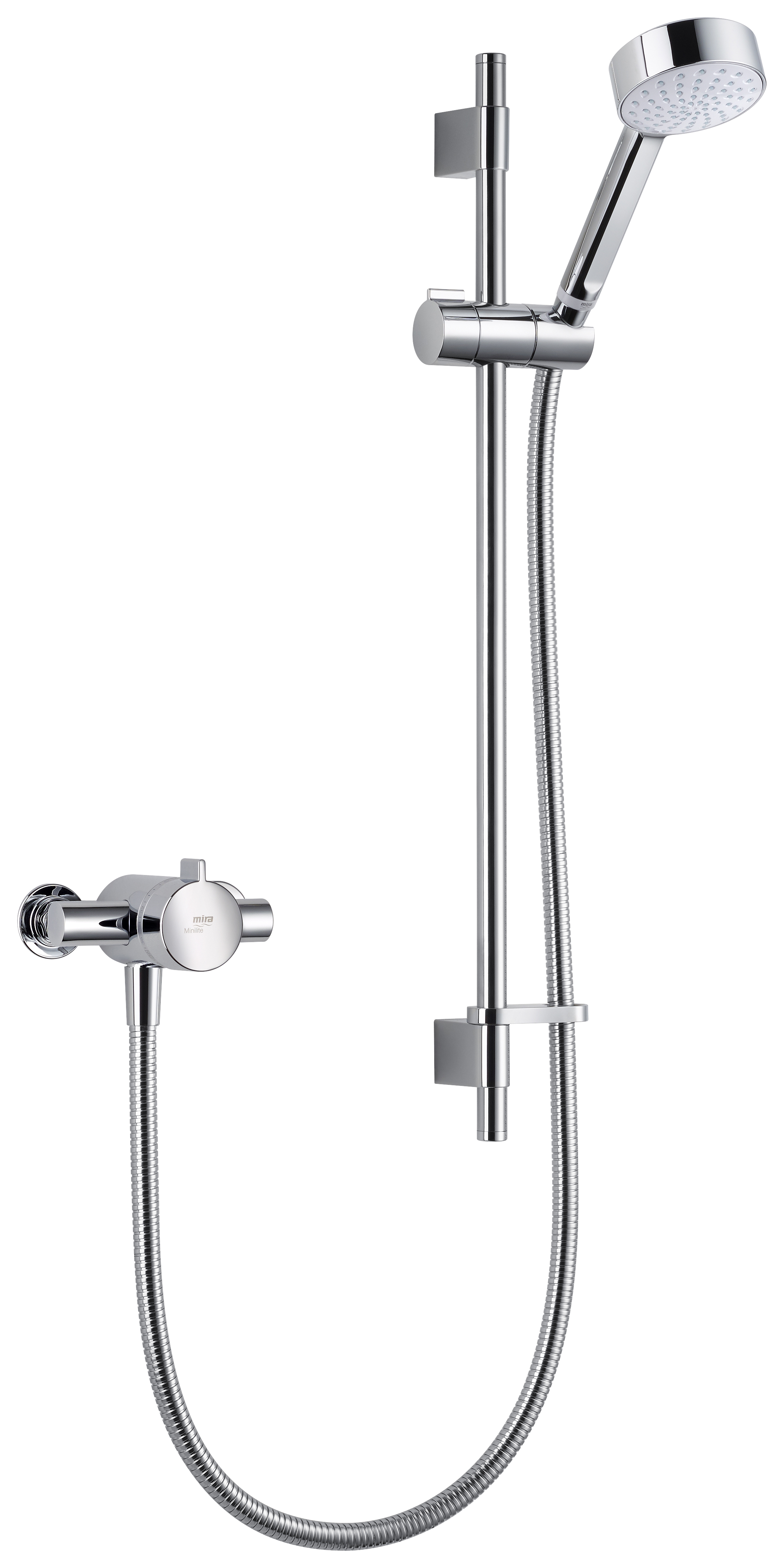 Mira Minilite Exposed Mixer Shower - Chrome