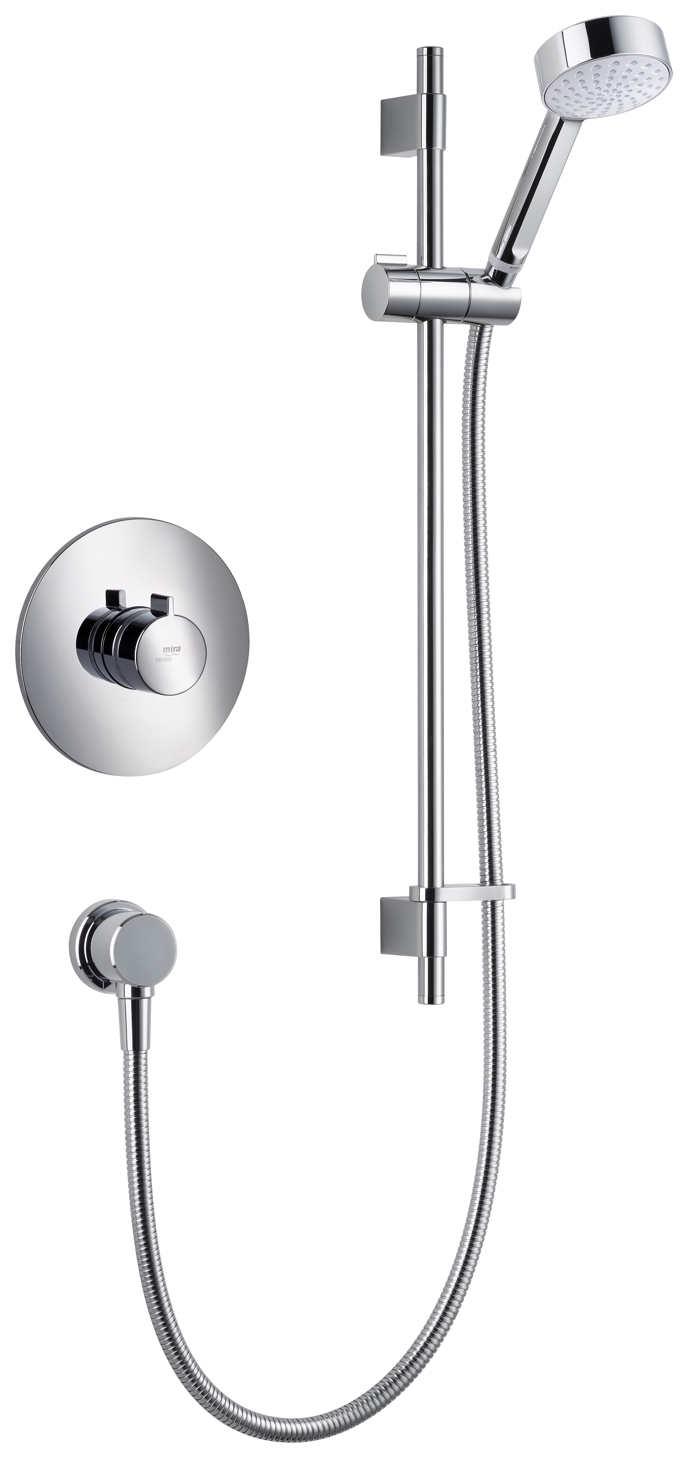 Mira Minilite Concealed Mixer Shower - Chrome