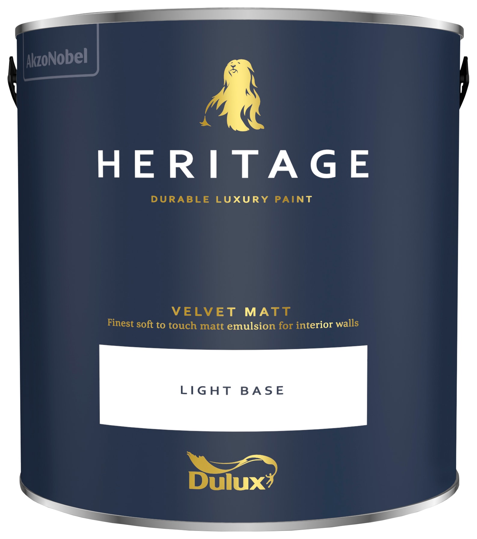 Dulux Heritage Velvet Matt - Light Base - 2.5L