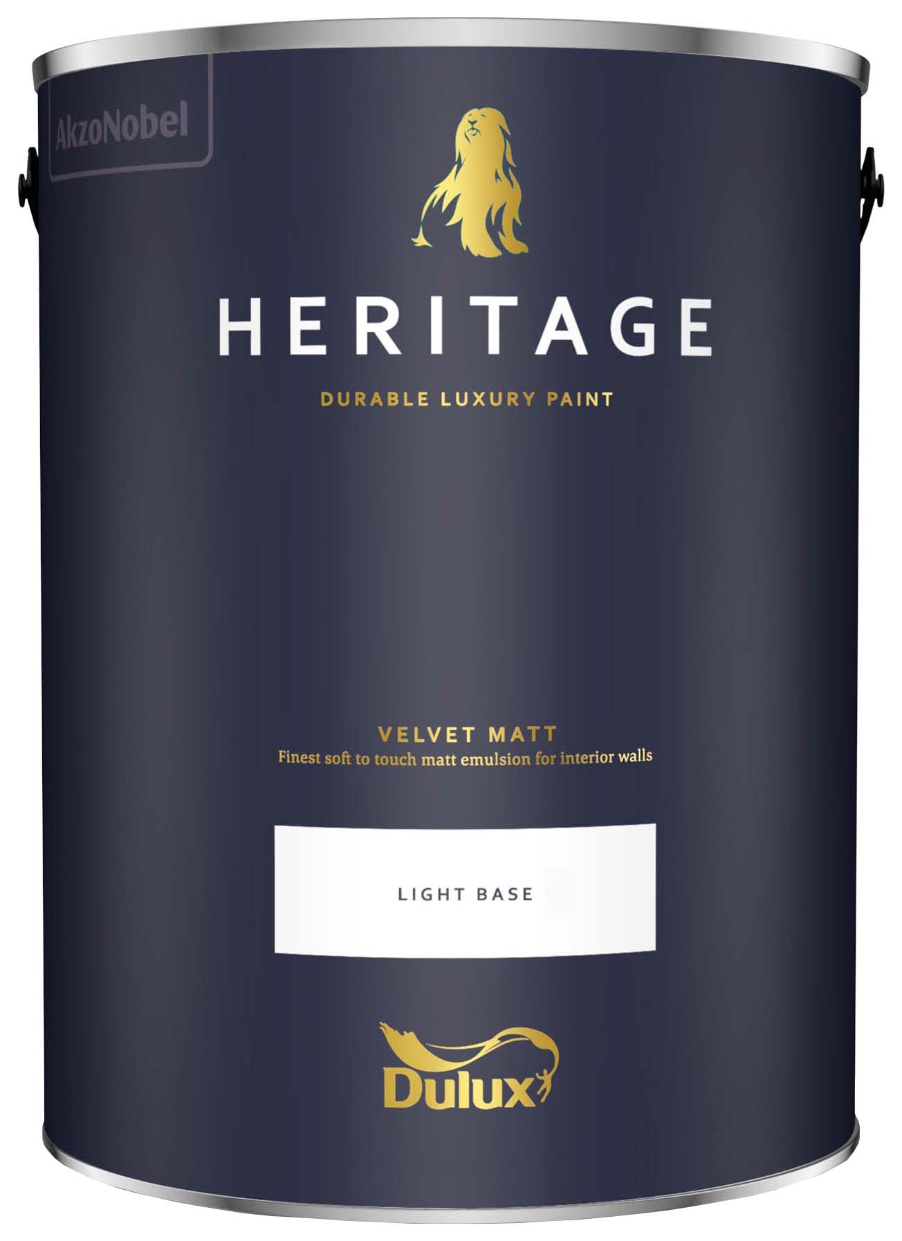 Dulux Heritage Velvet Matt - Light Base - 5L