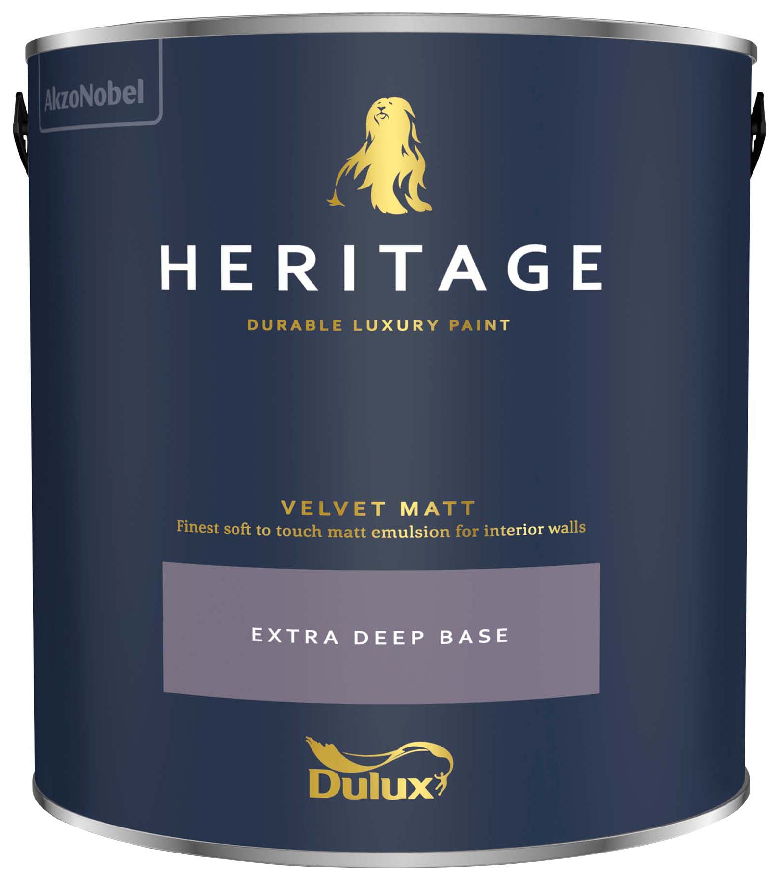Dulux Heritage Velvet Matt - Extra Deep Base - 2.5L